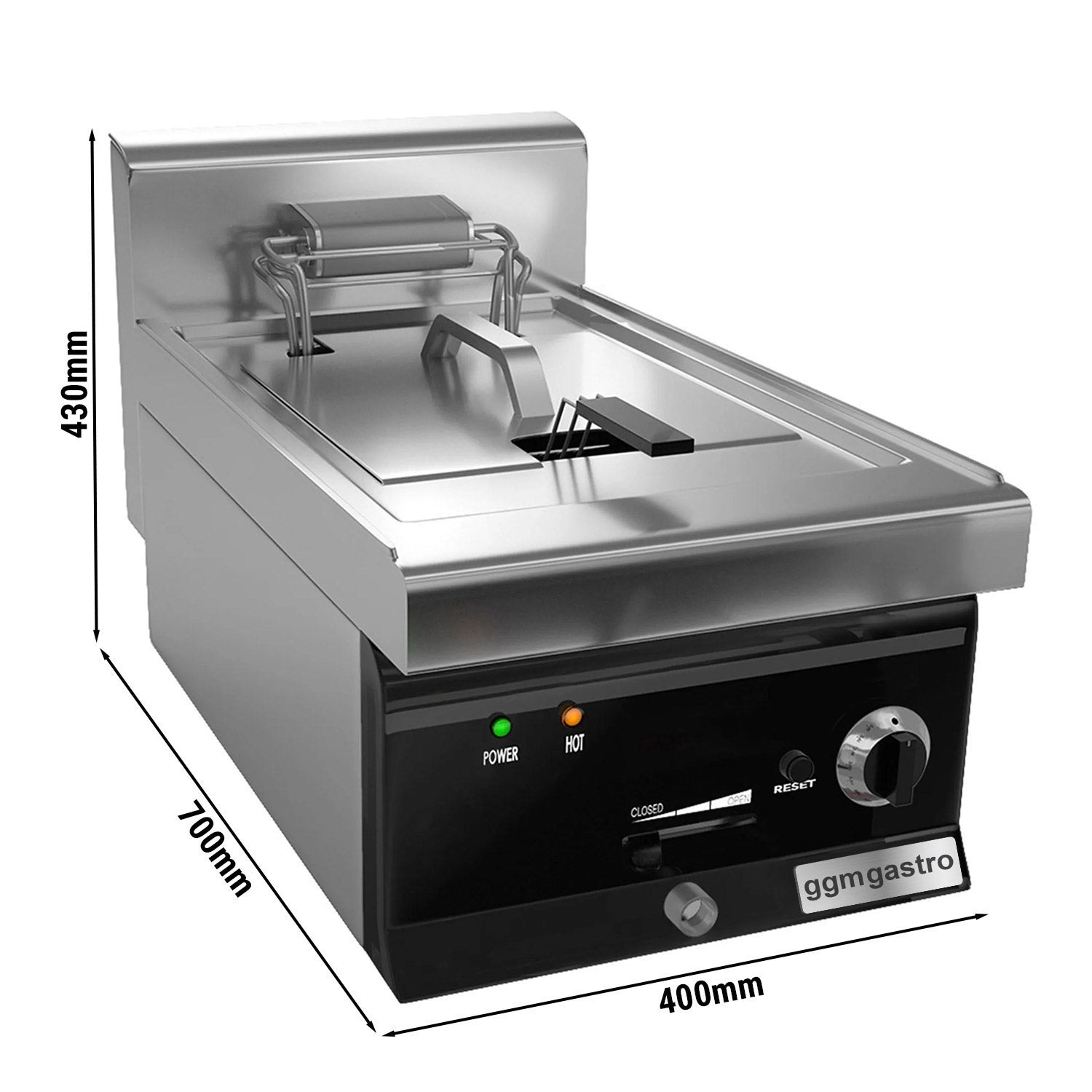 Electric fryer - 10 liters (9 kW)