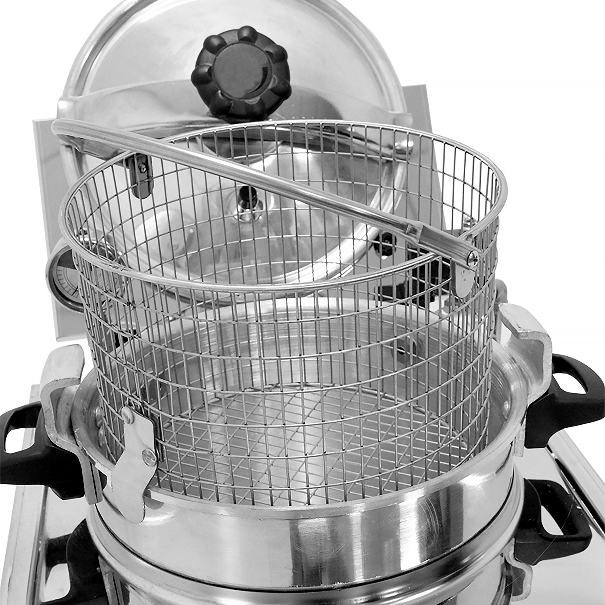 Fryer basket for high pressure electric fryer - 16 liters