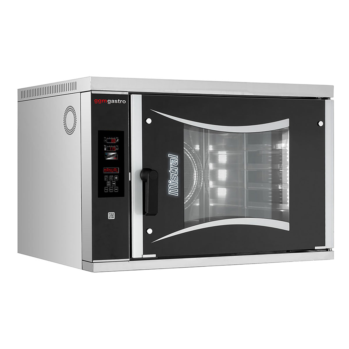 Hot air electric oven Digital - 6x BG 60 x 40 cm - incl. corrector and stand