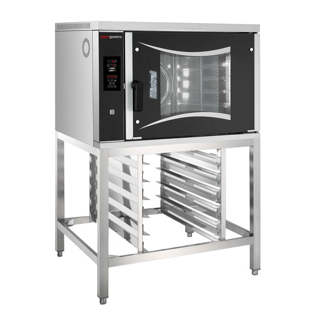 Hot air electric oven Digital - 6x BG 60 x 40 cm - incl. main frame with tray holder