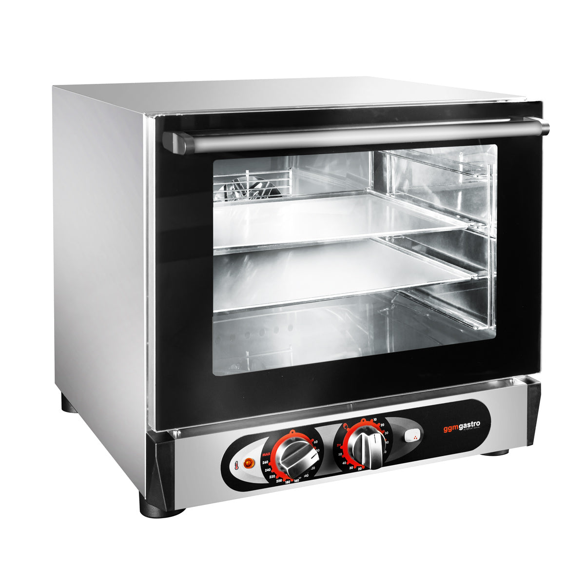 Electric convection oven with steam function - 4 trays