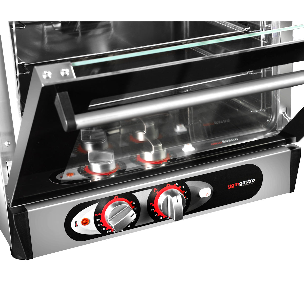 Electric convection oven with steam function - 4 trays