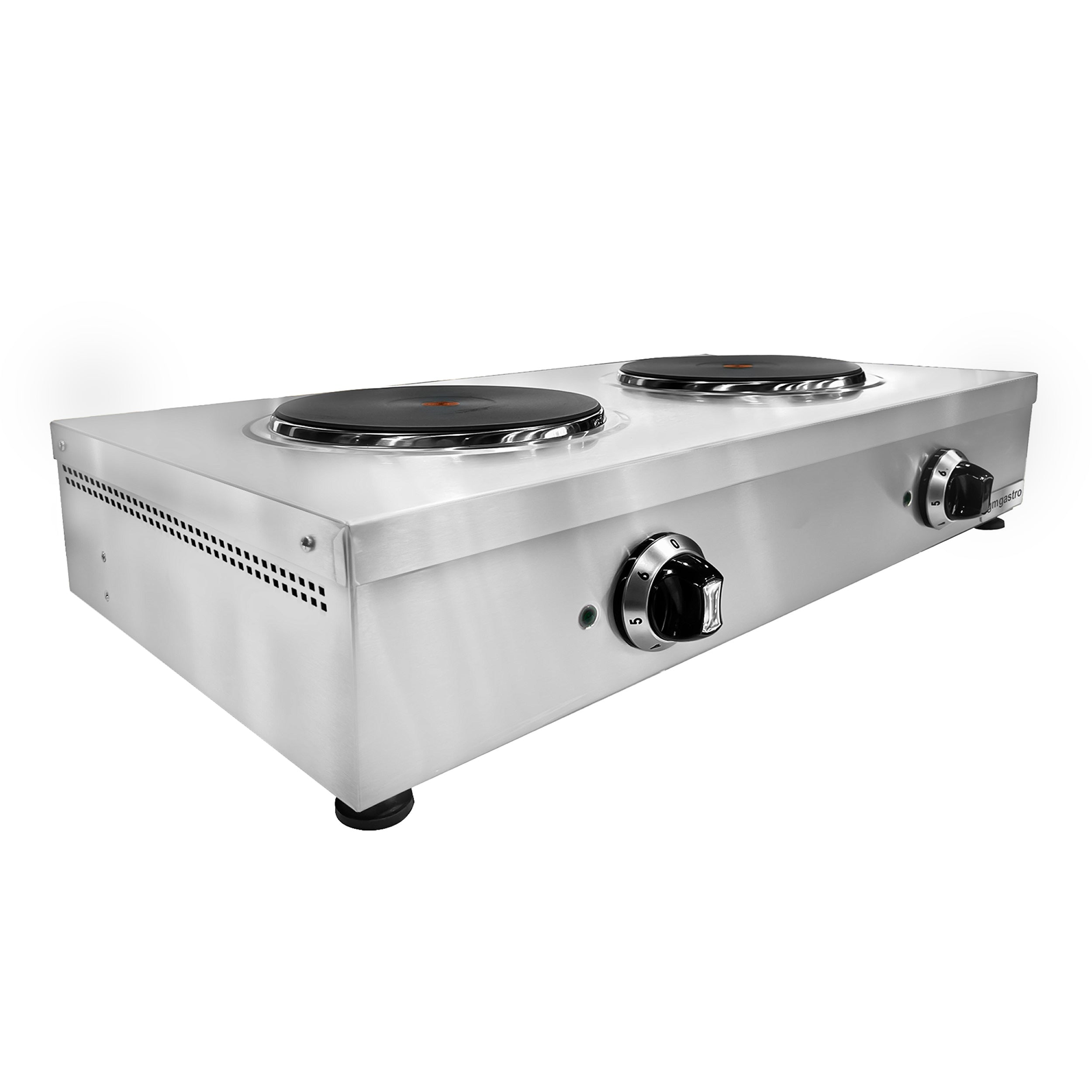 Electric stove - with 2 plates - 5.2 kW