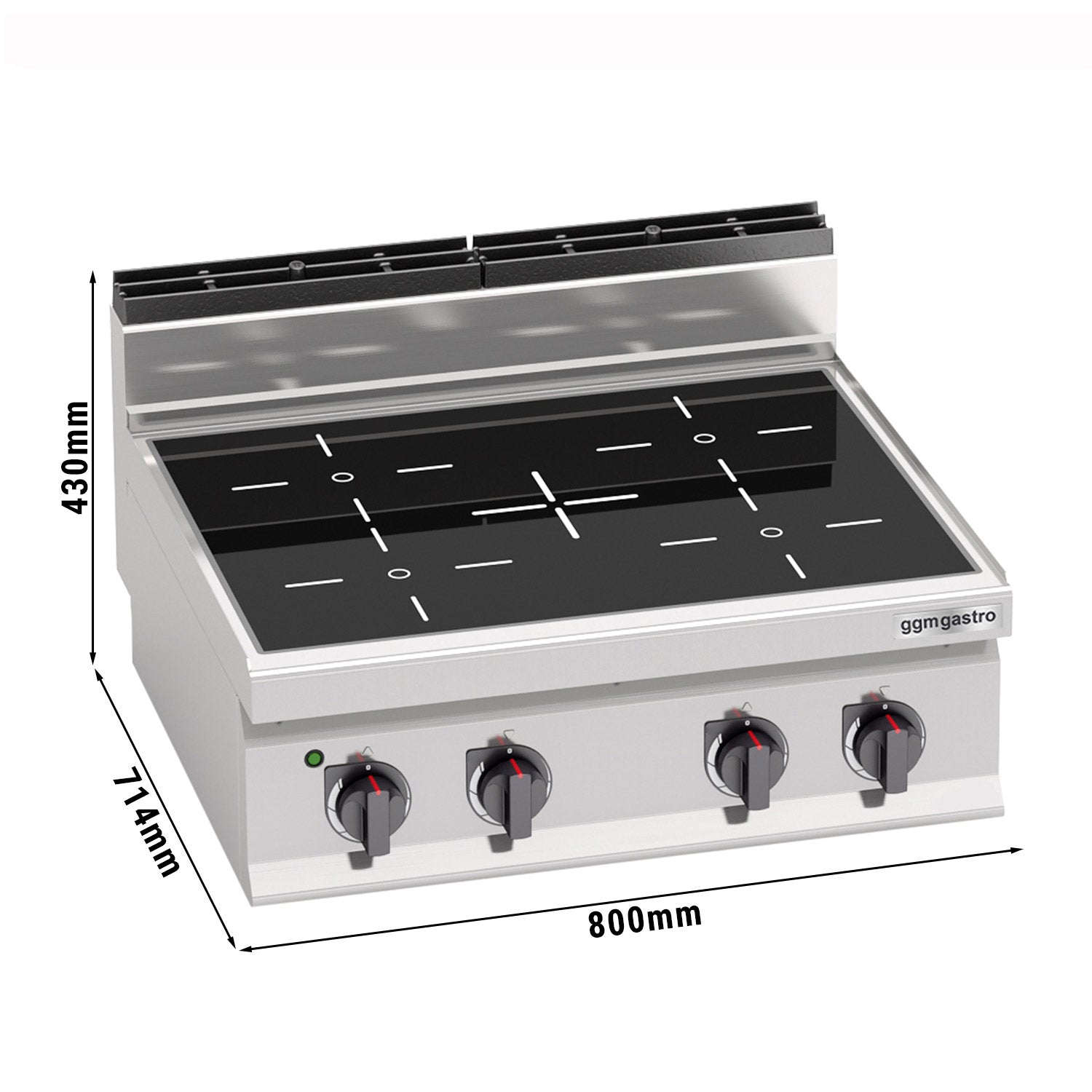 Инфрачервена печка - 4 котлона (12,8 kW)