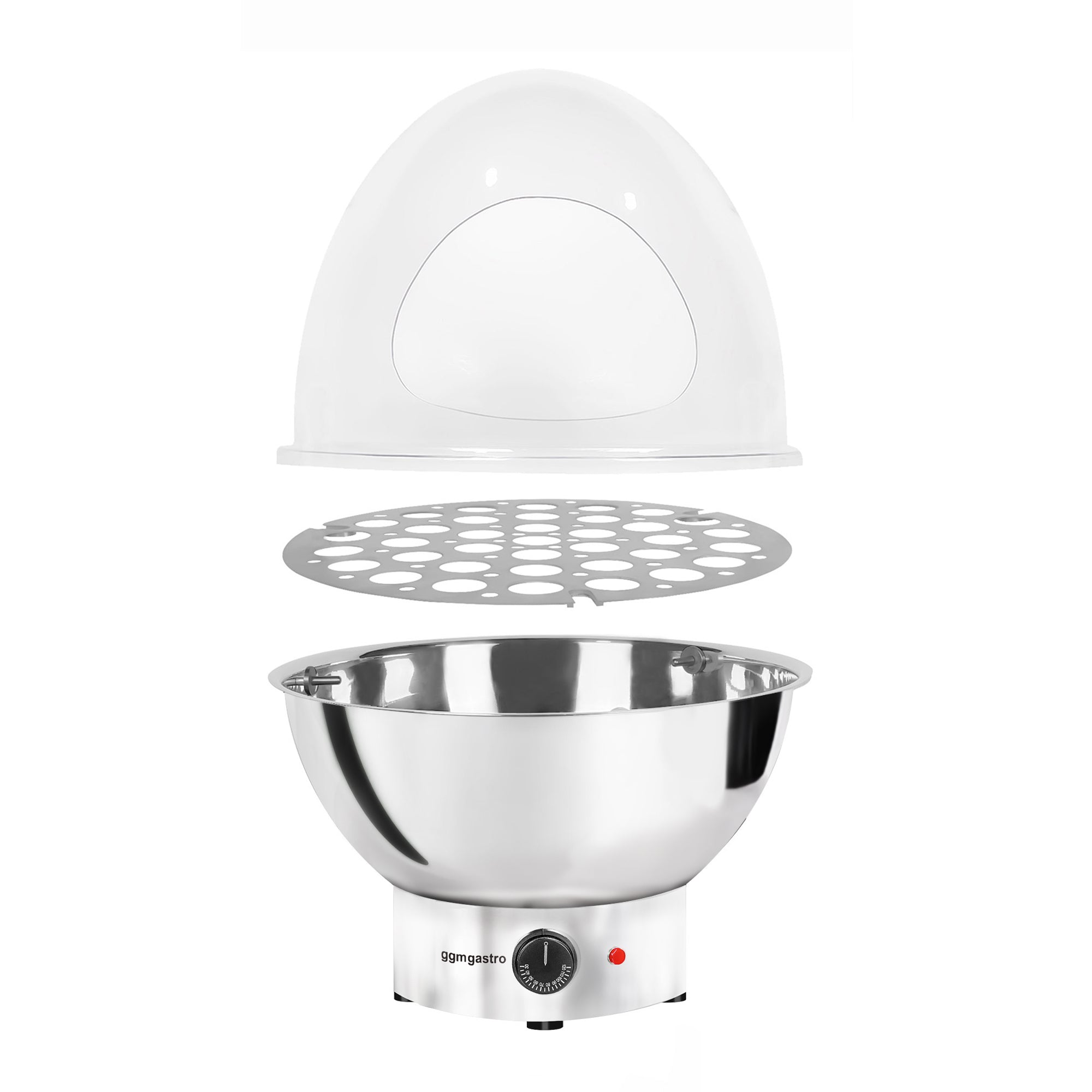 Egg boiler / buffet egg warmer - for 37 eggs