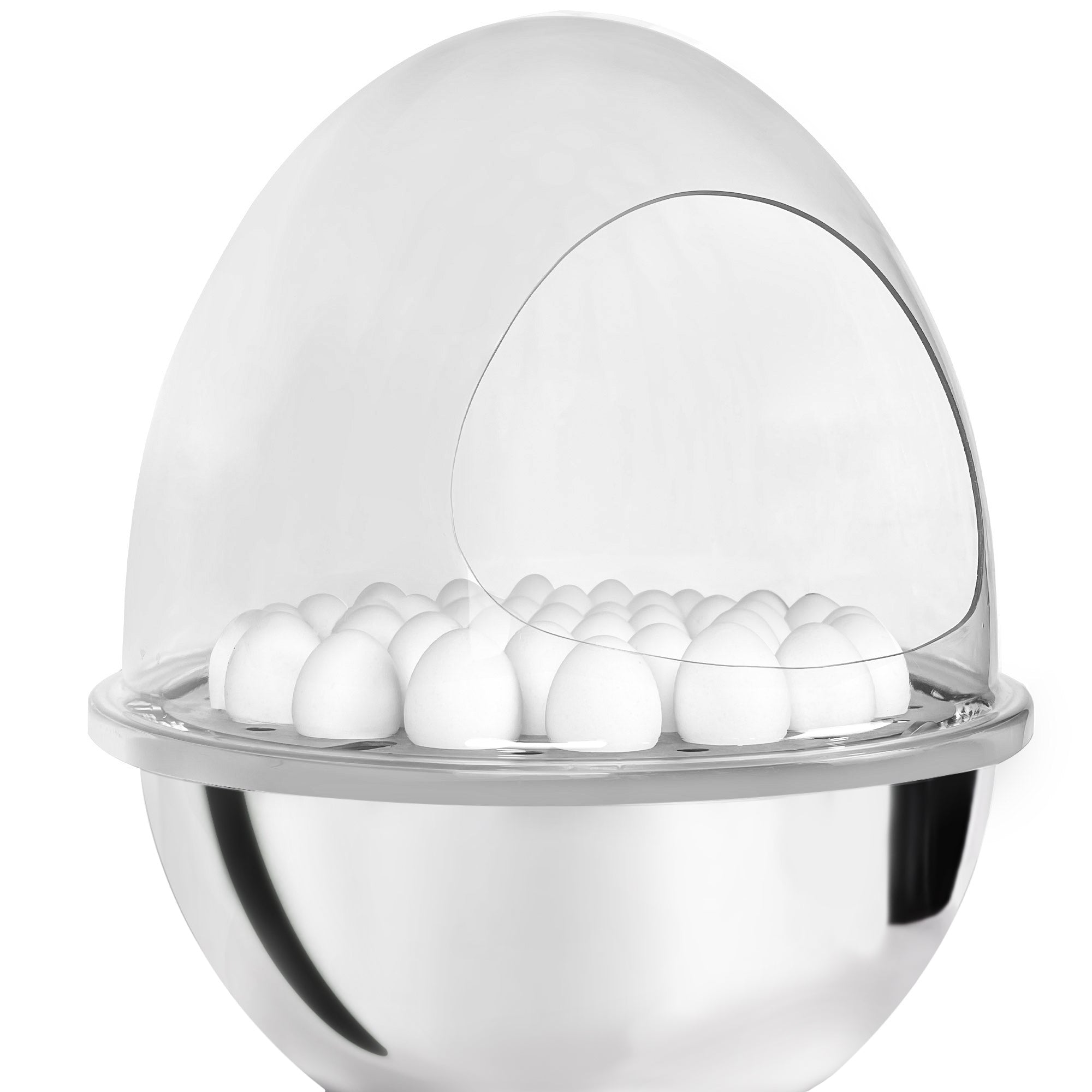 Egg boiler / buffet egg warmer - for 37 eggs