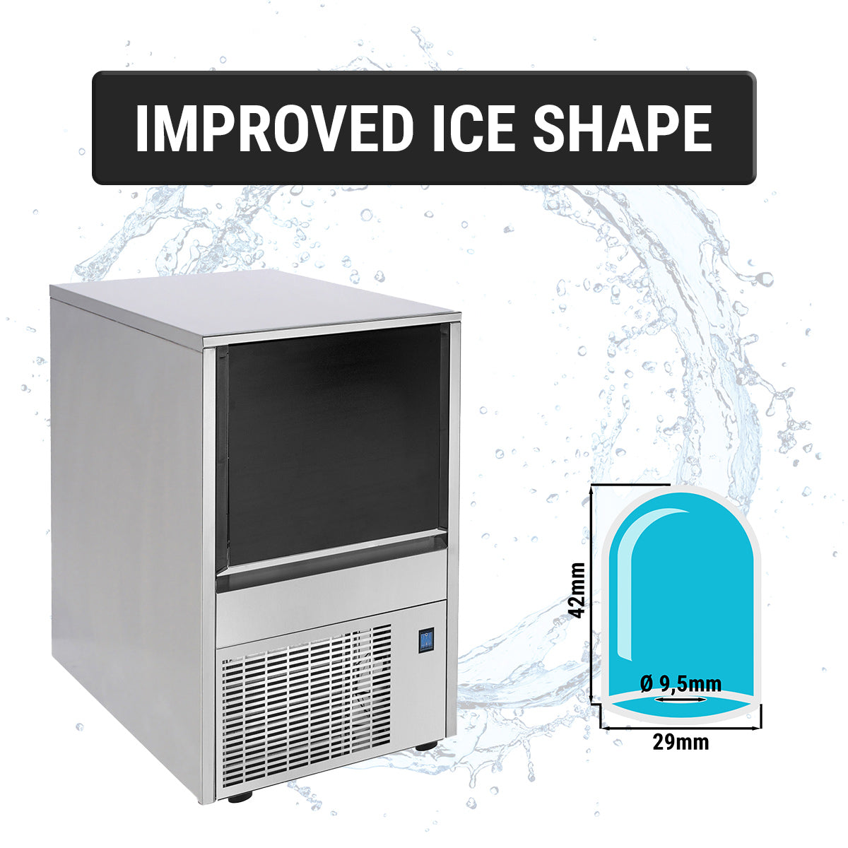 Ice maker 29 kg / 24 h