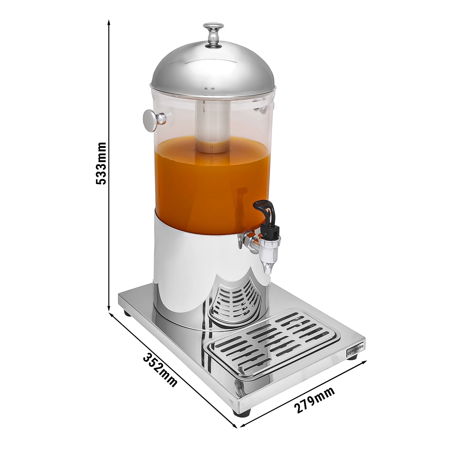 Stainless steel juicer - 1x 7.5 liters