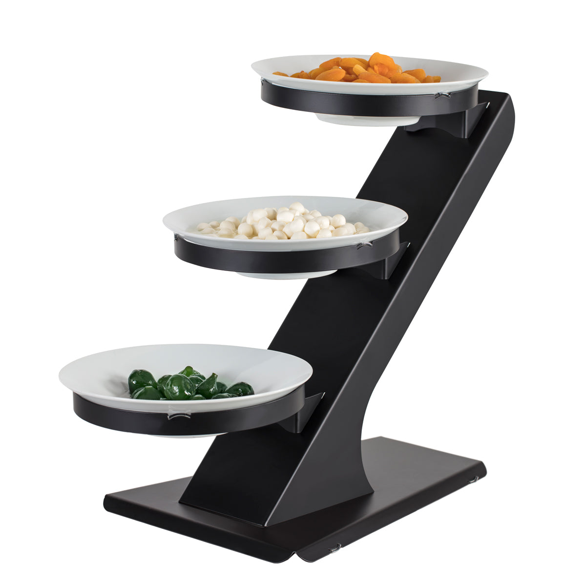 Shelf / Buffet stand - incl. 3 melamine bowls