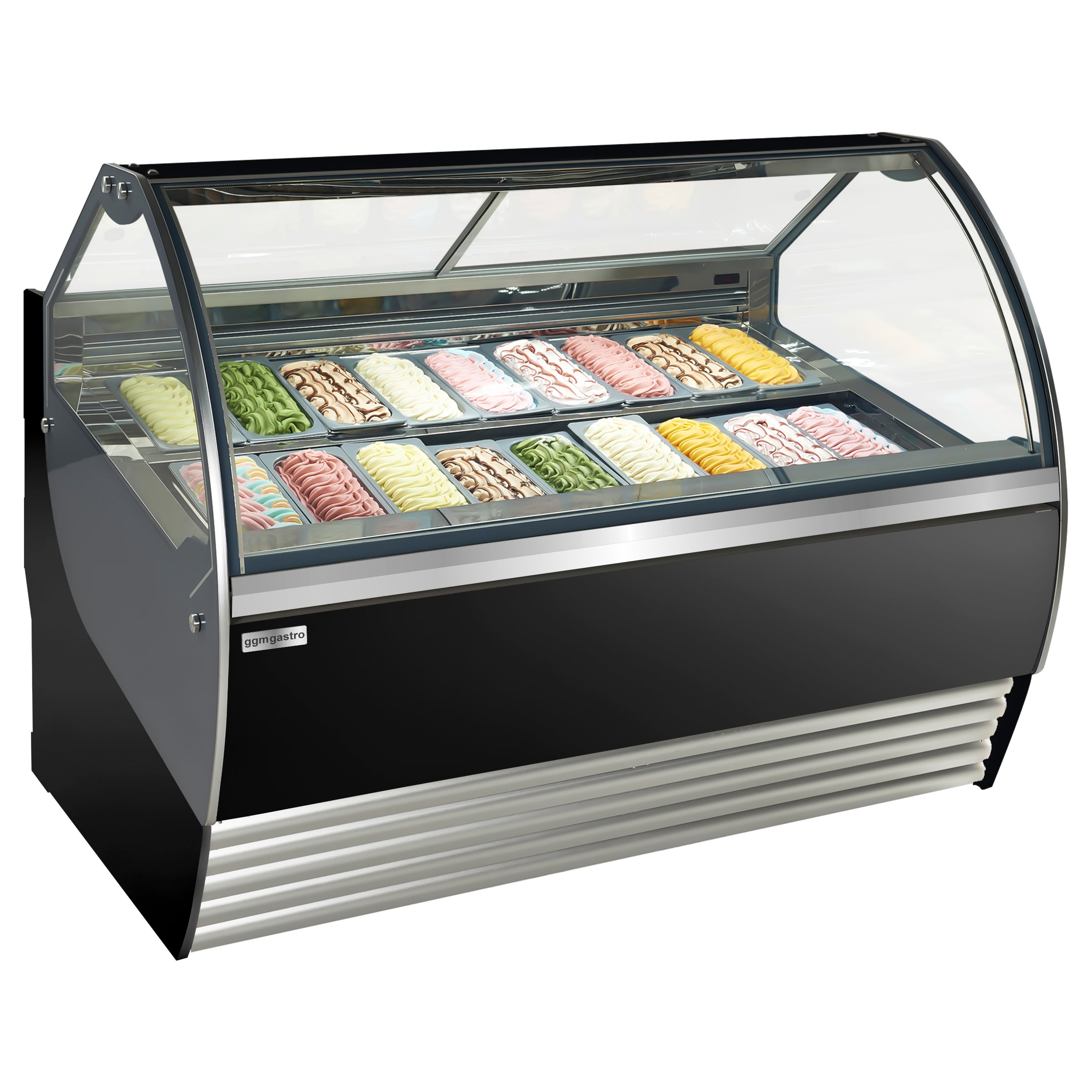 Ice Cream Counter - 1.73 x 1.13 m - Black