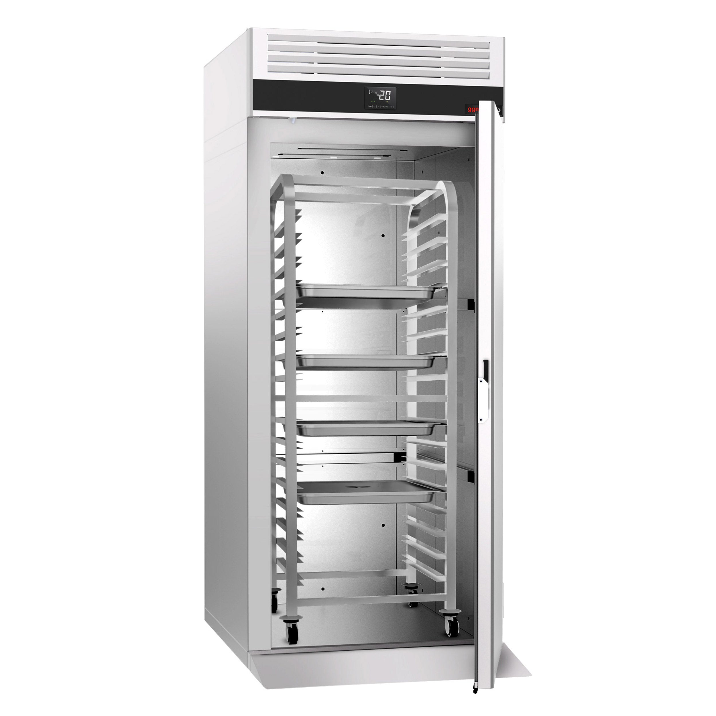 Приемен хладилник (GN 2/1 + EN 600x400) - 700 литра - с 1 врата