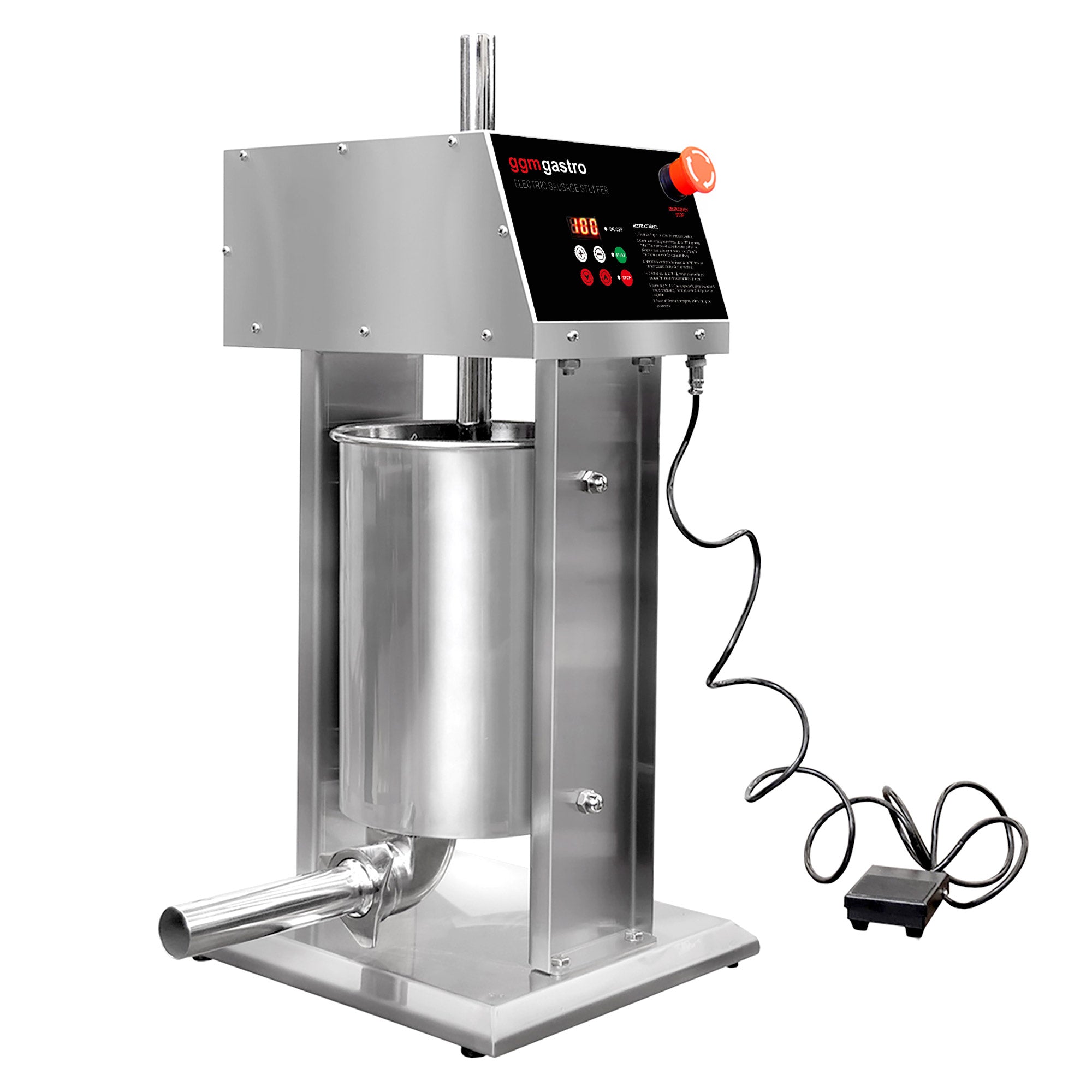 Stainless Steel Electric Sausage Filling Machine (Standing)