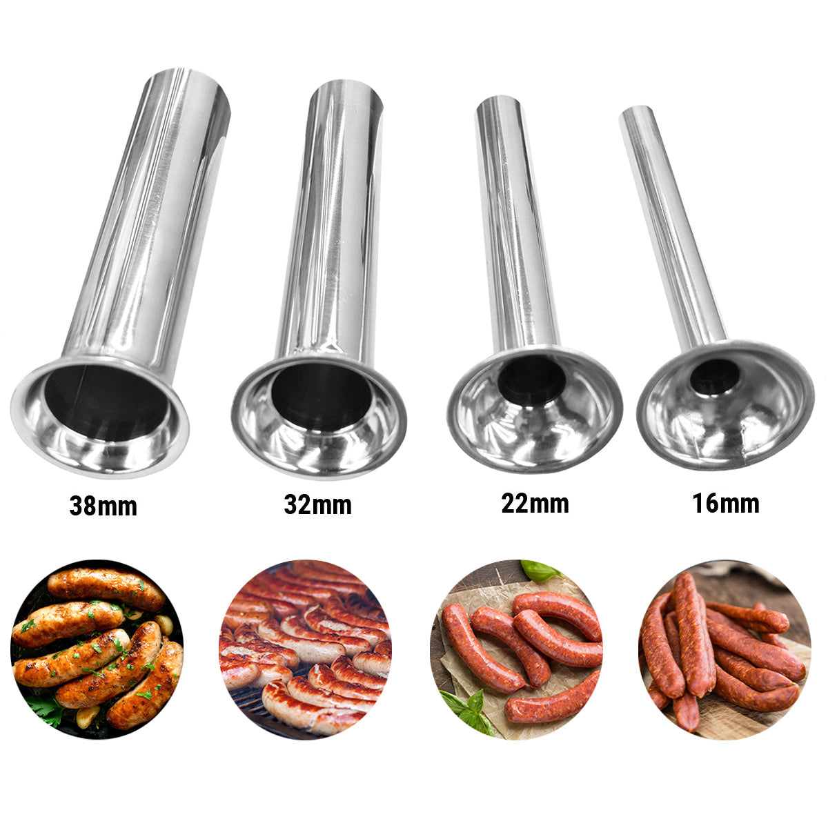 Stainless Steel Electric Sausage Filling Machine (Standing)