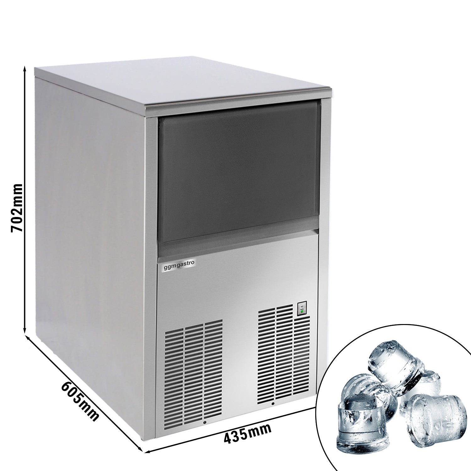 Ice maker 46 kg / 24 h