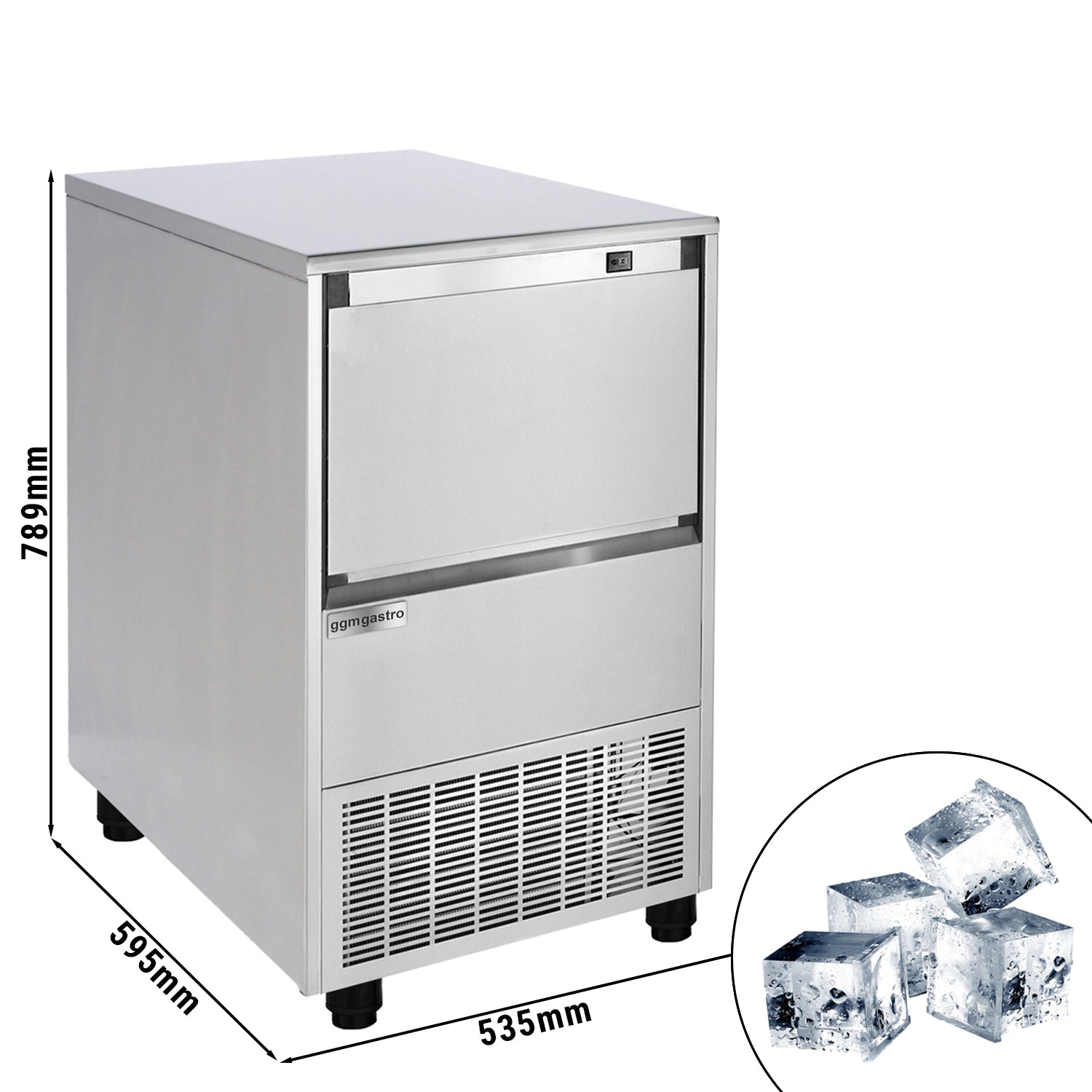 Ice maker - 76 kg / 24 hours