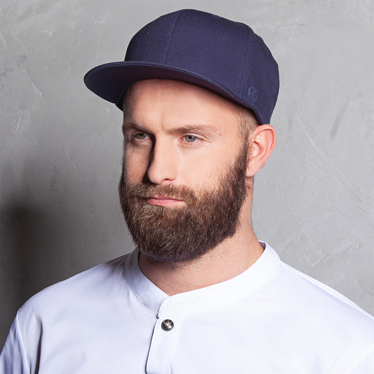 (5 pieces) Flat hat Classic - Marine