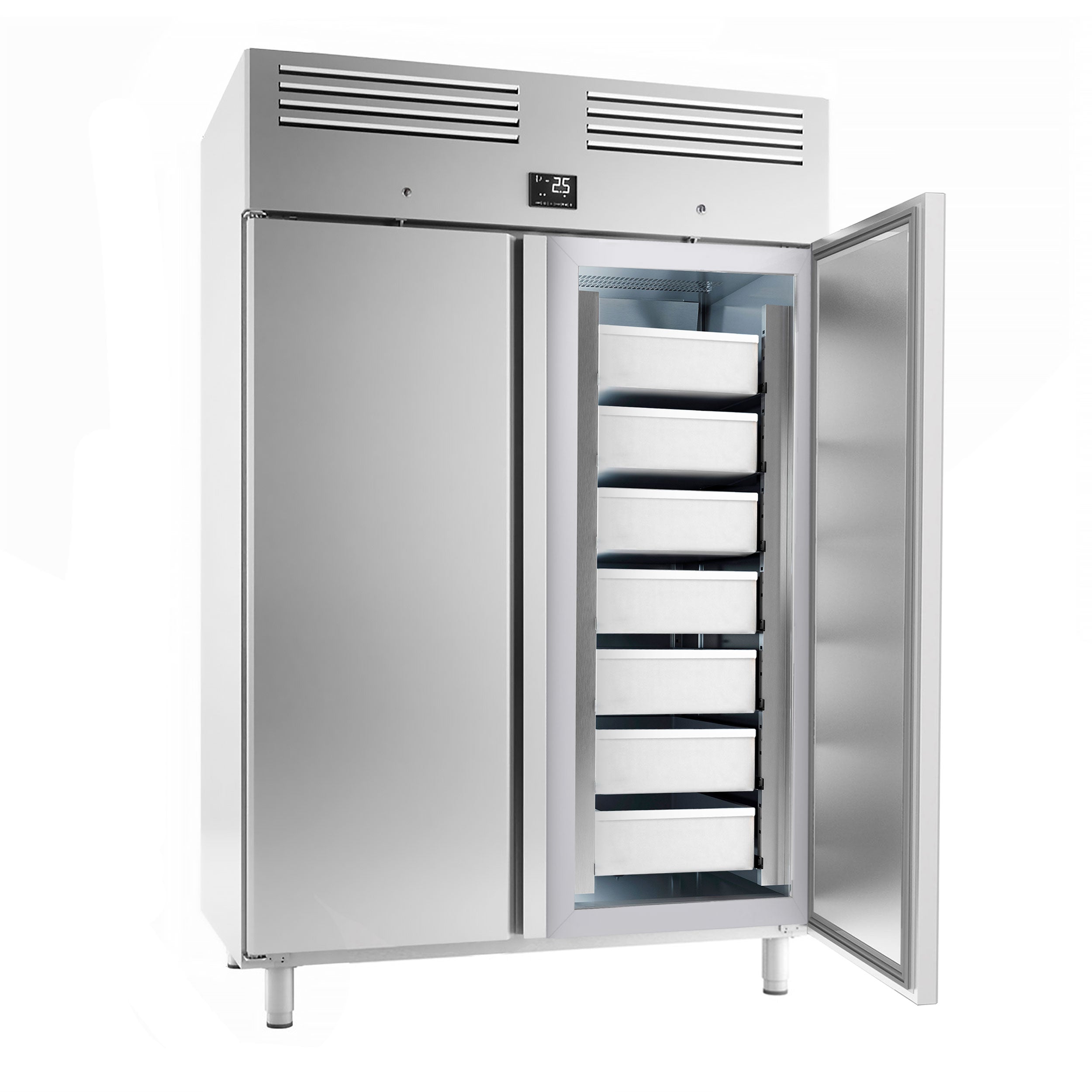 Хладилник за риба (EN 60x40) - с 2 врати