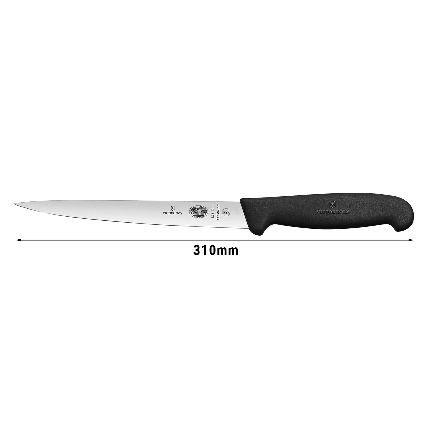 VICTORINOX Extra Flex filleting knife - 18 cm - black