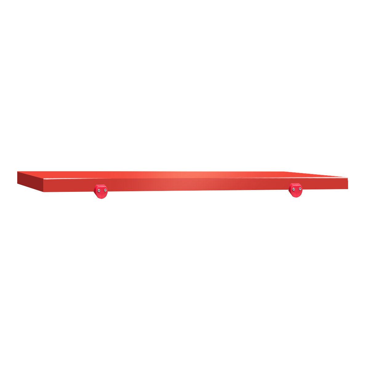 Cutting board for butcher table - 120 x 60 cm - Red