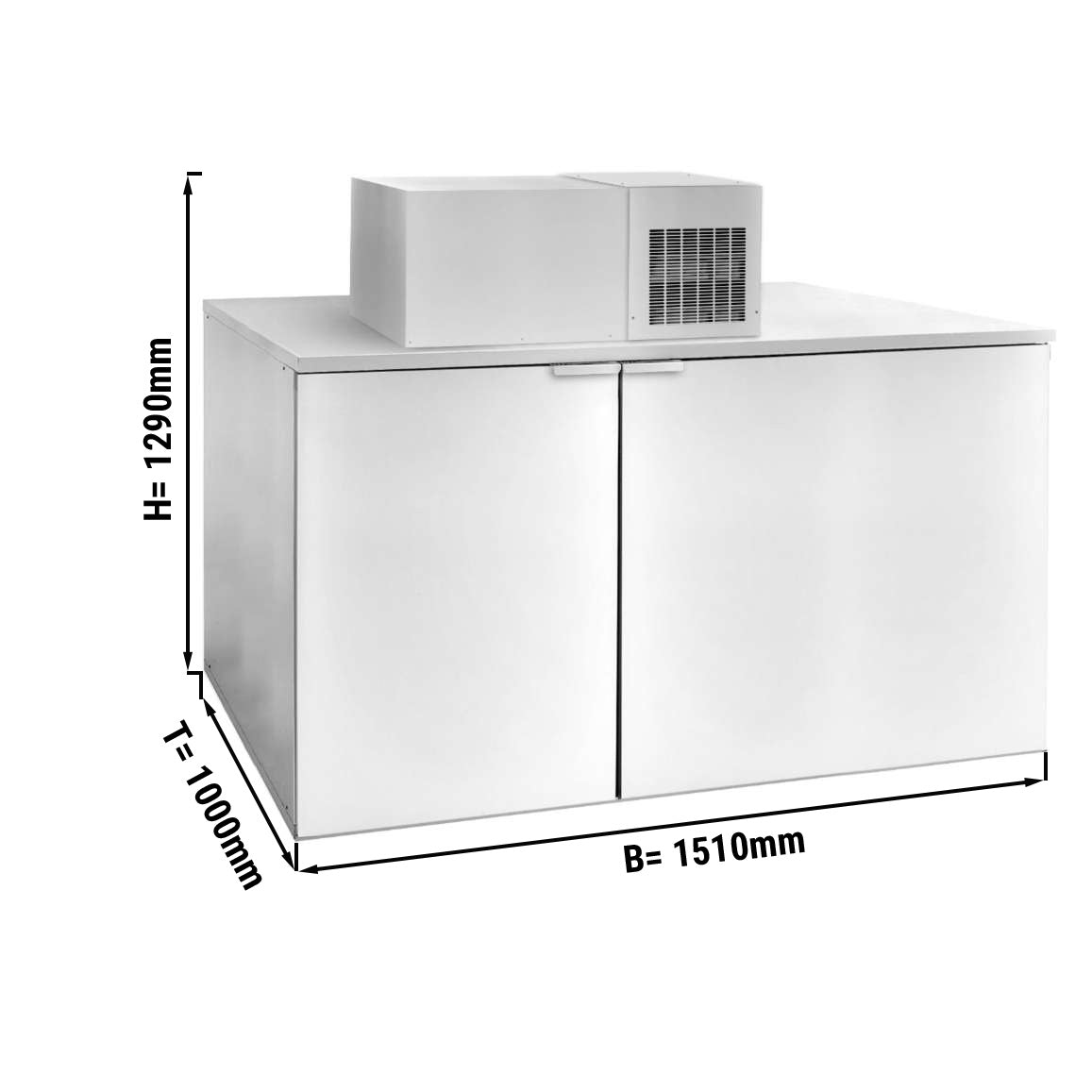 Keg cooler 6x 50 liters / with module