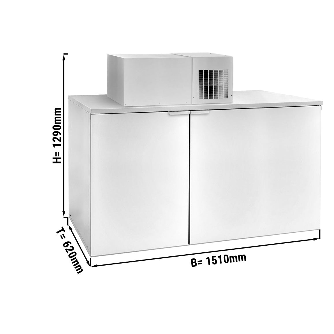 Keg cooler 3x 50 liters / with module