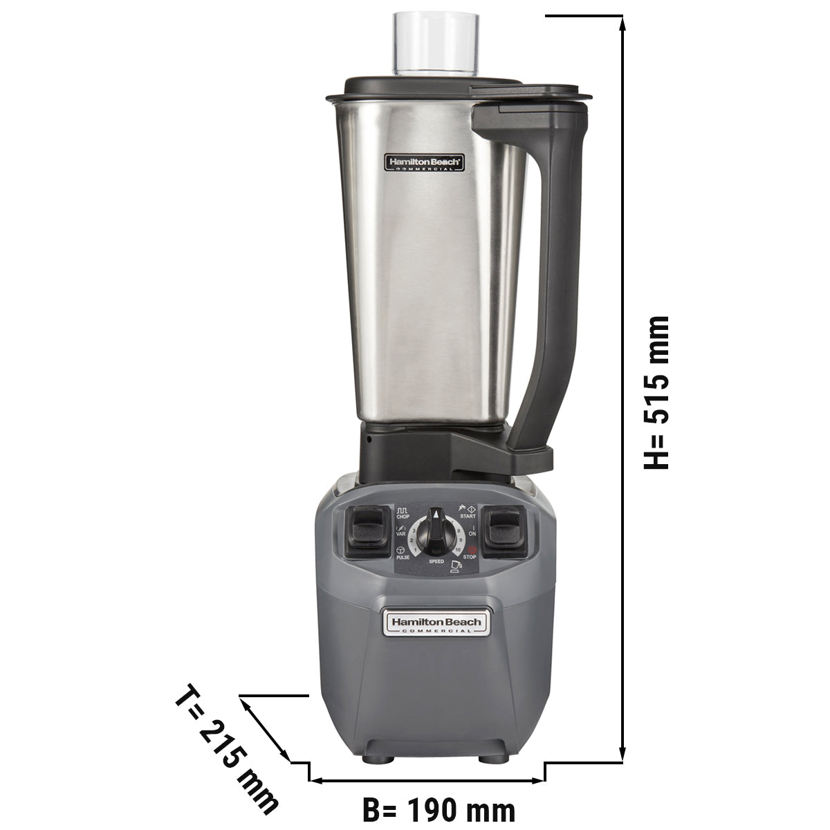 Hamilton Beach Mixer EXPEDITOR - 1.8 liters - 1800 watts - stainless steel bowl