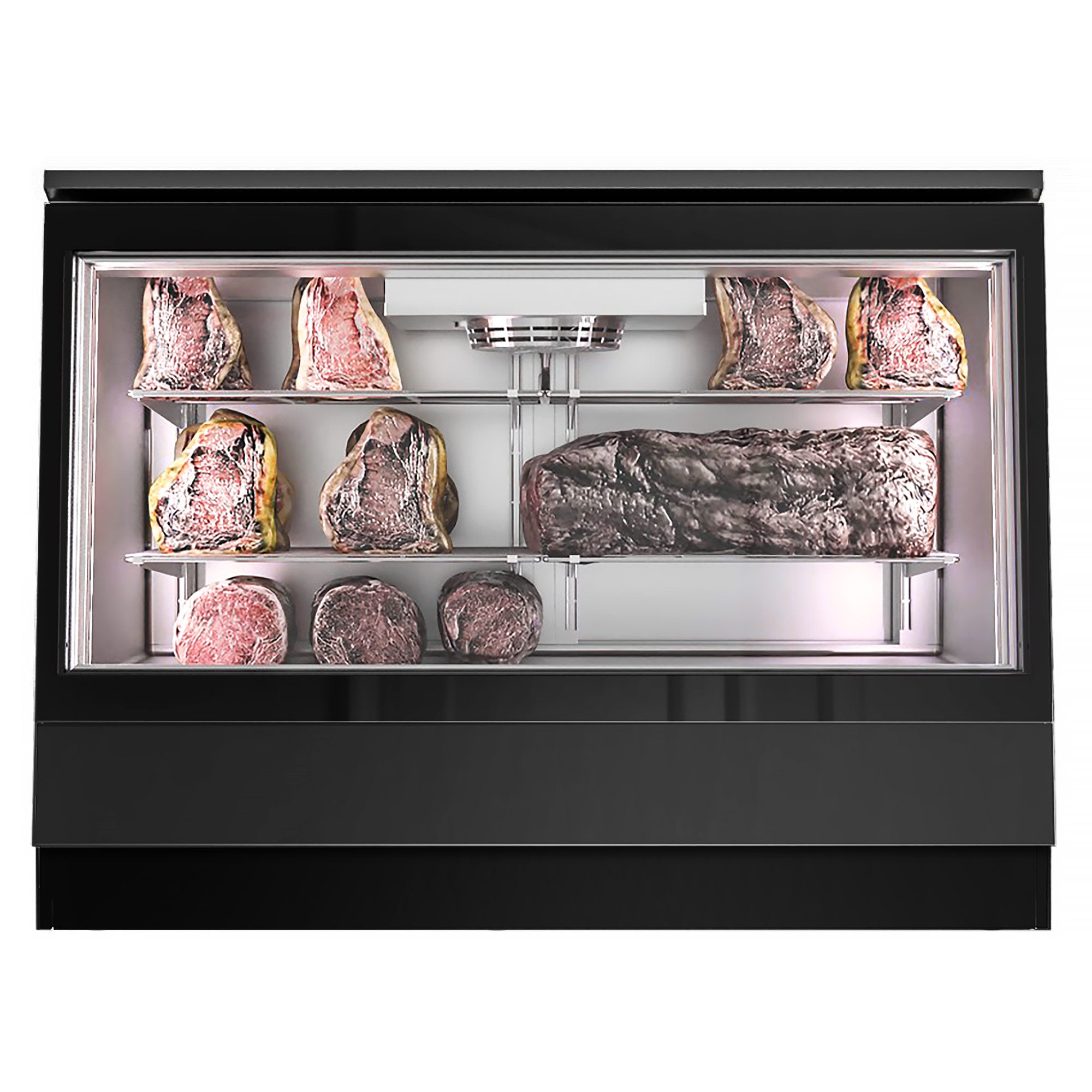 Dry Aging - refrigerated showcase 1.4 m - 1 glass door