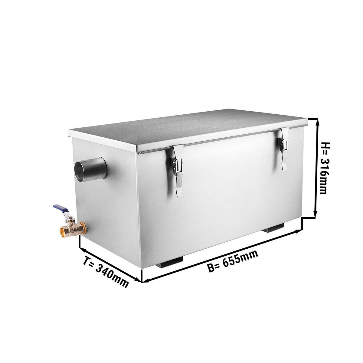 Grease trap - 20 liters | Grease separator | Oil Separator | Separators | Kitchen equipment