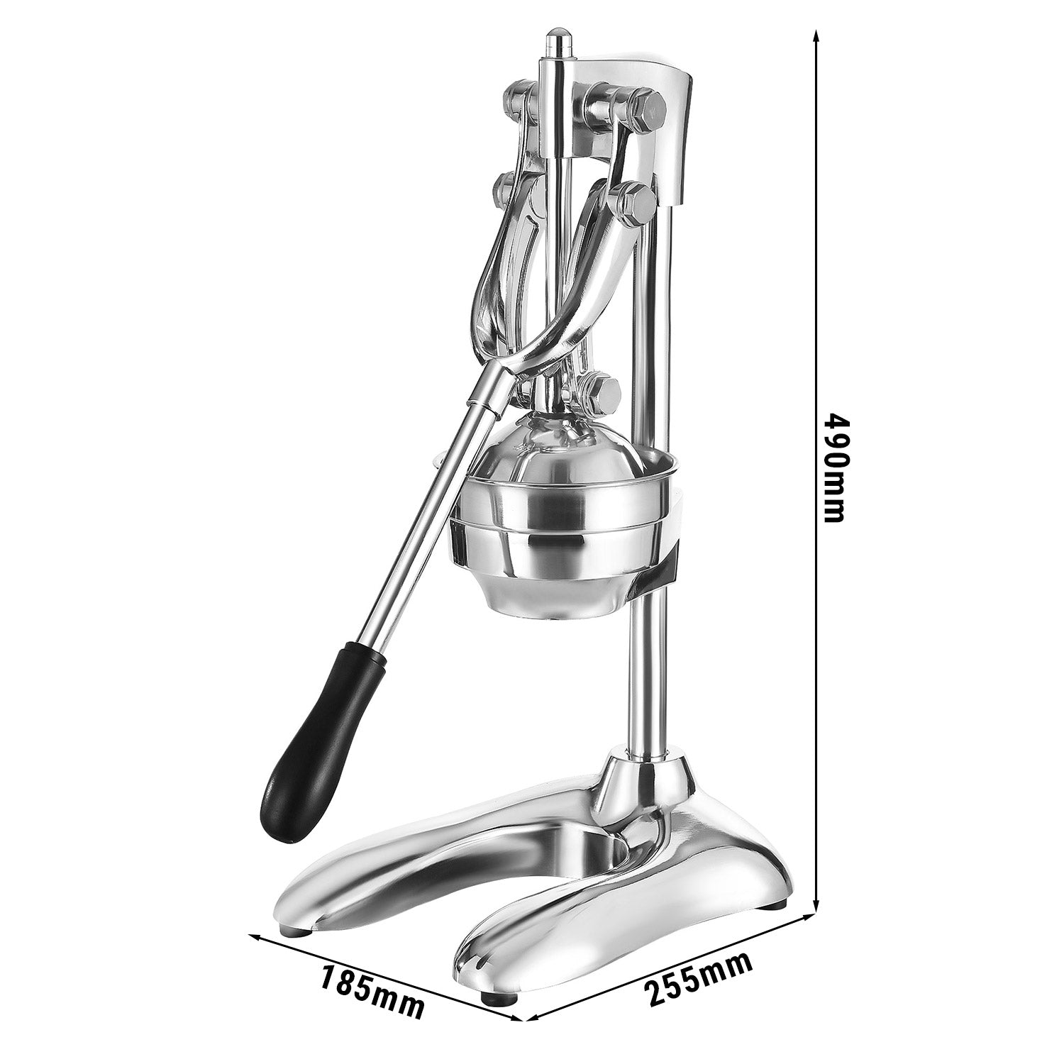 Manual fruit juicer - silver