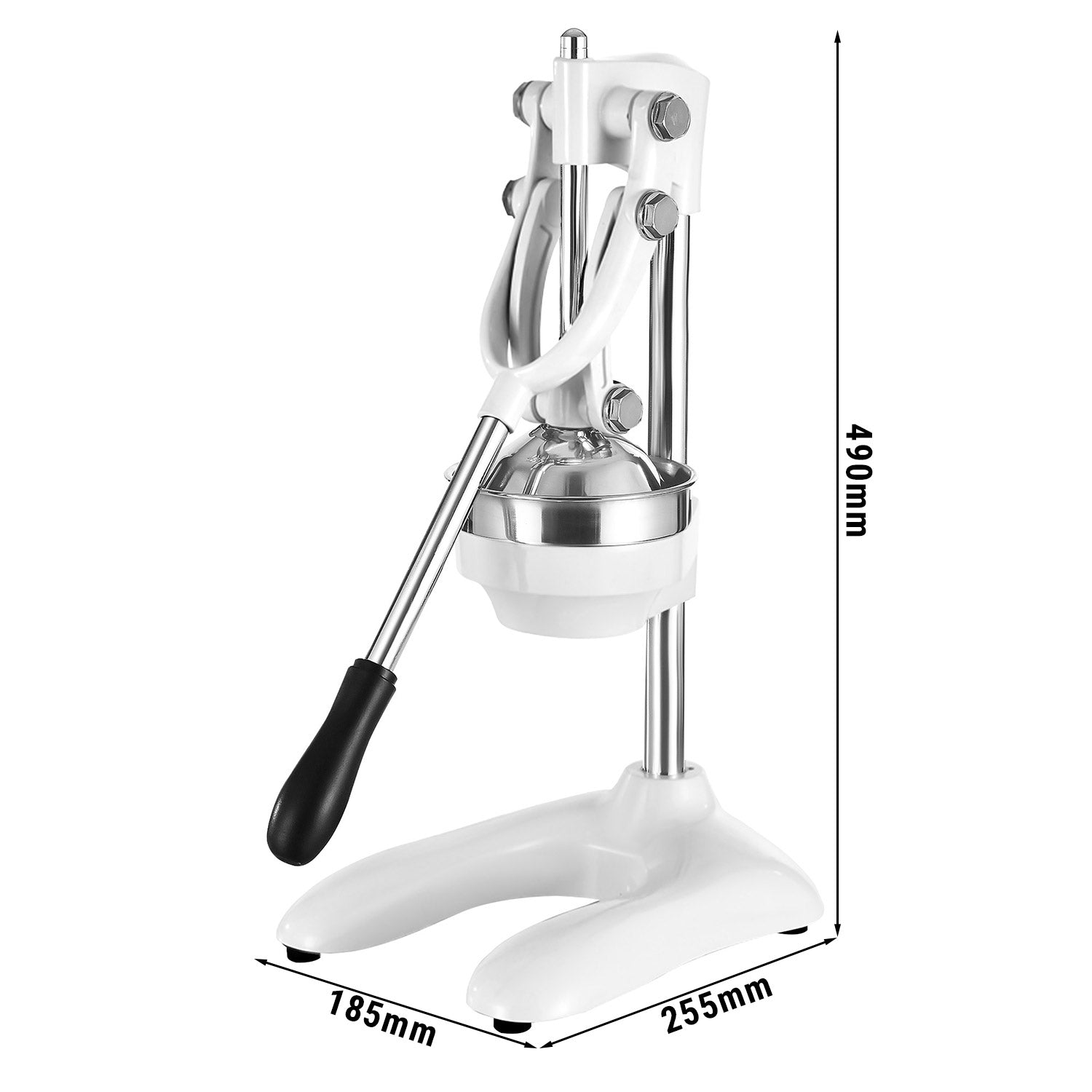 Manual fruit juicer - white