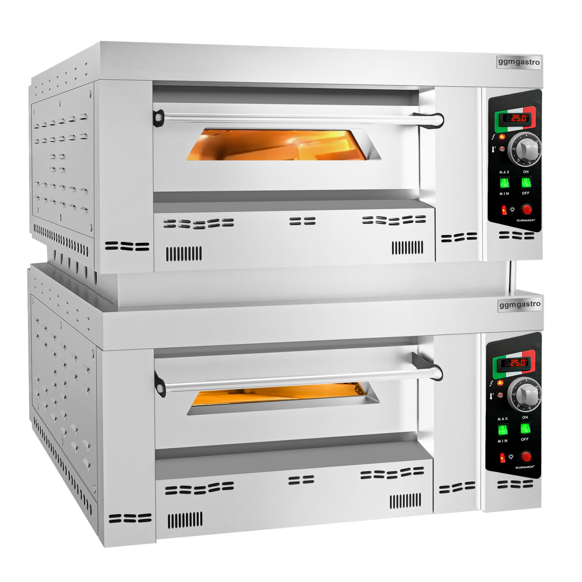 Gas pizza oven 6+ 6x 34 cm (depth)