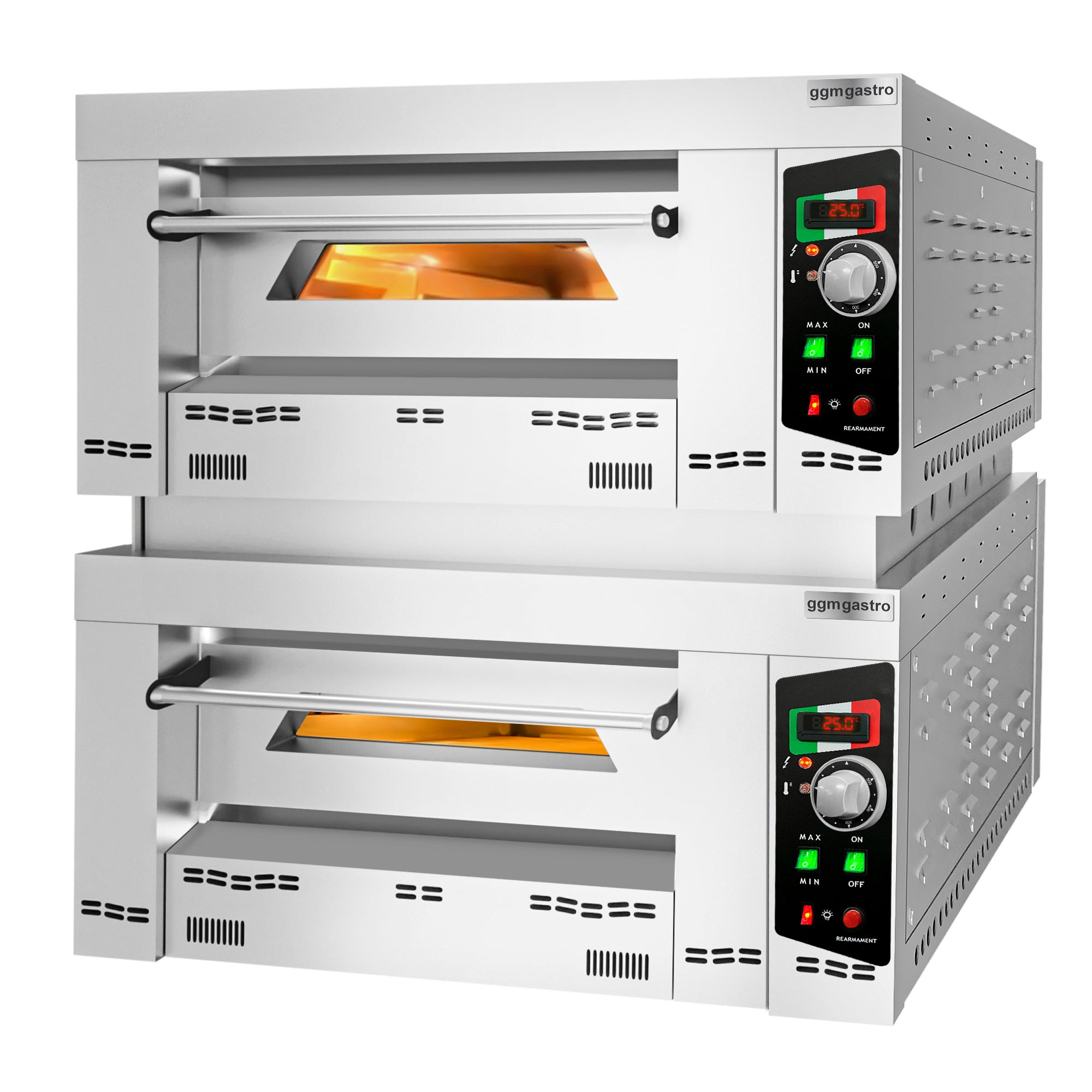 Gas pizza oven 6+ 6x 34 cm (depth)