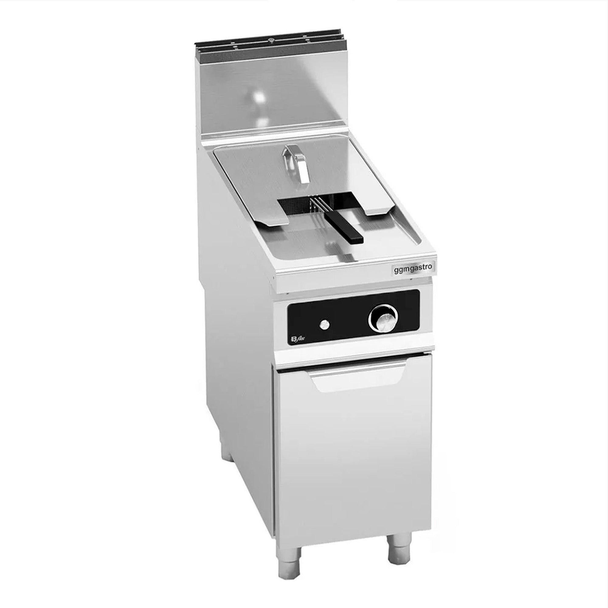 Gas fryer - 18 liters (14 kW) - Electronic control