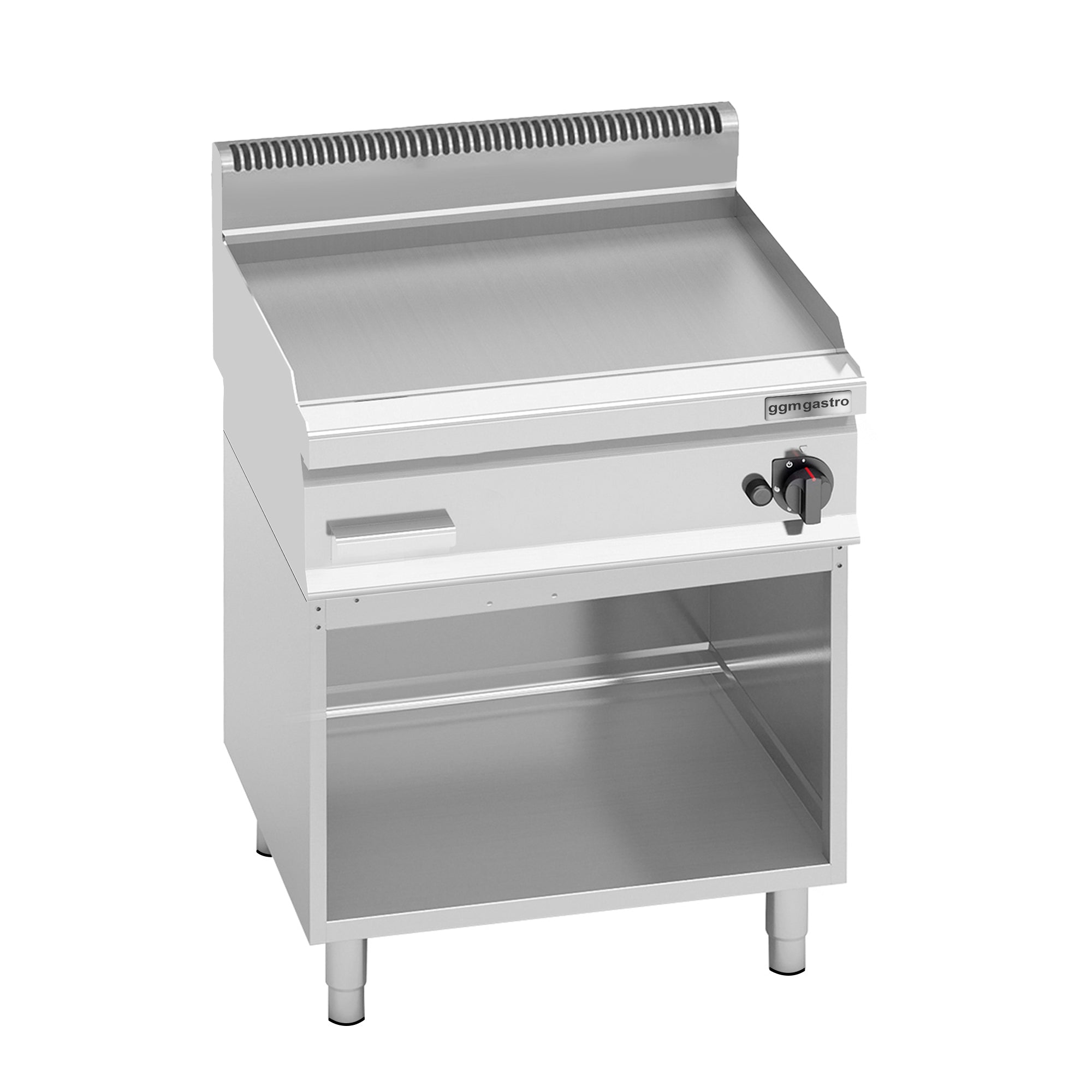 Gas fryer, smooth with base