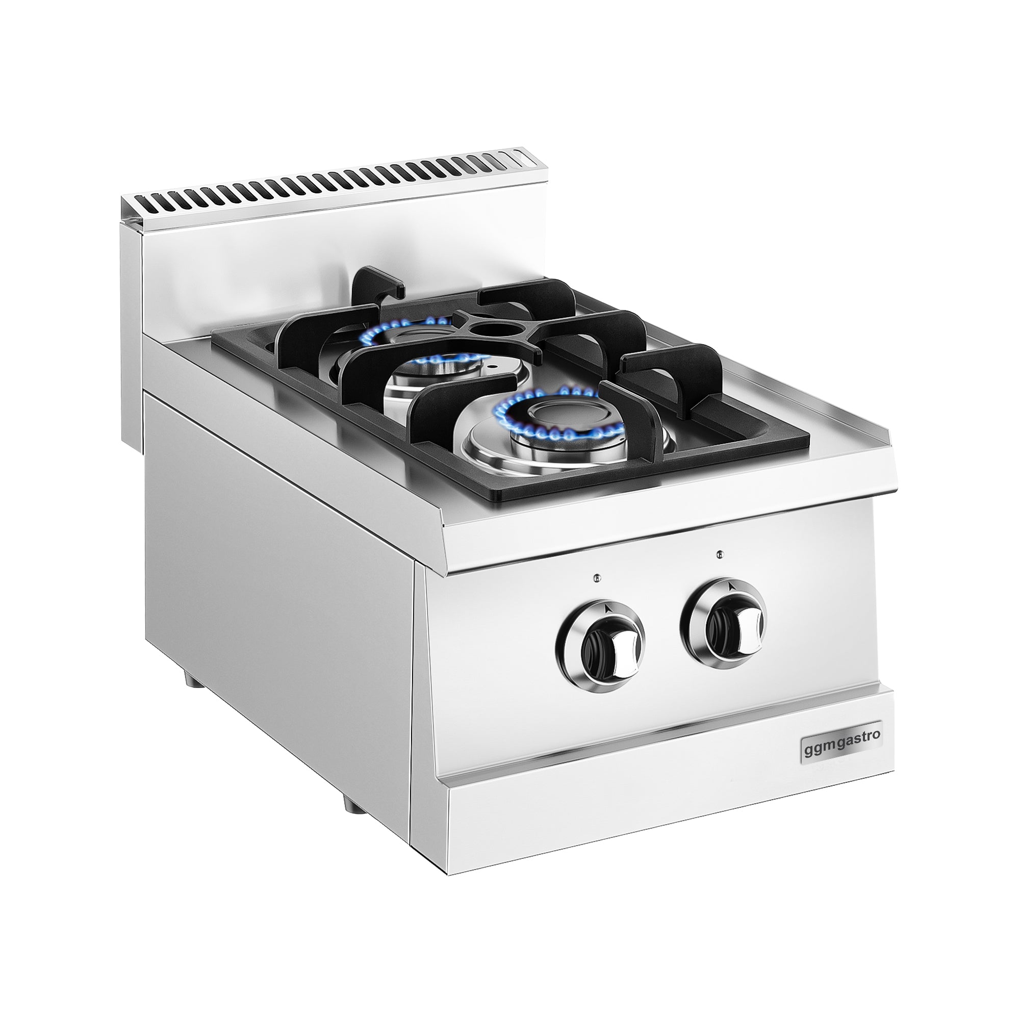 Gas stove - 2 burners - 6 kW