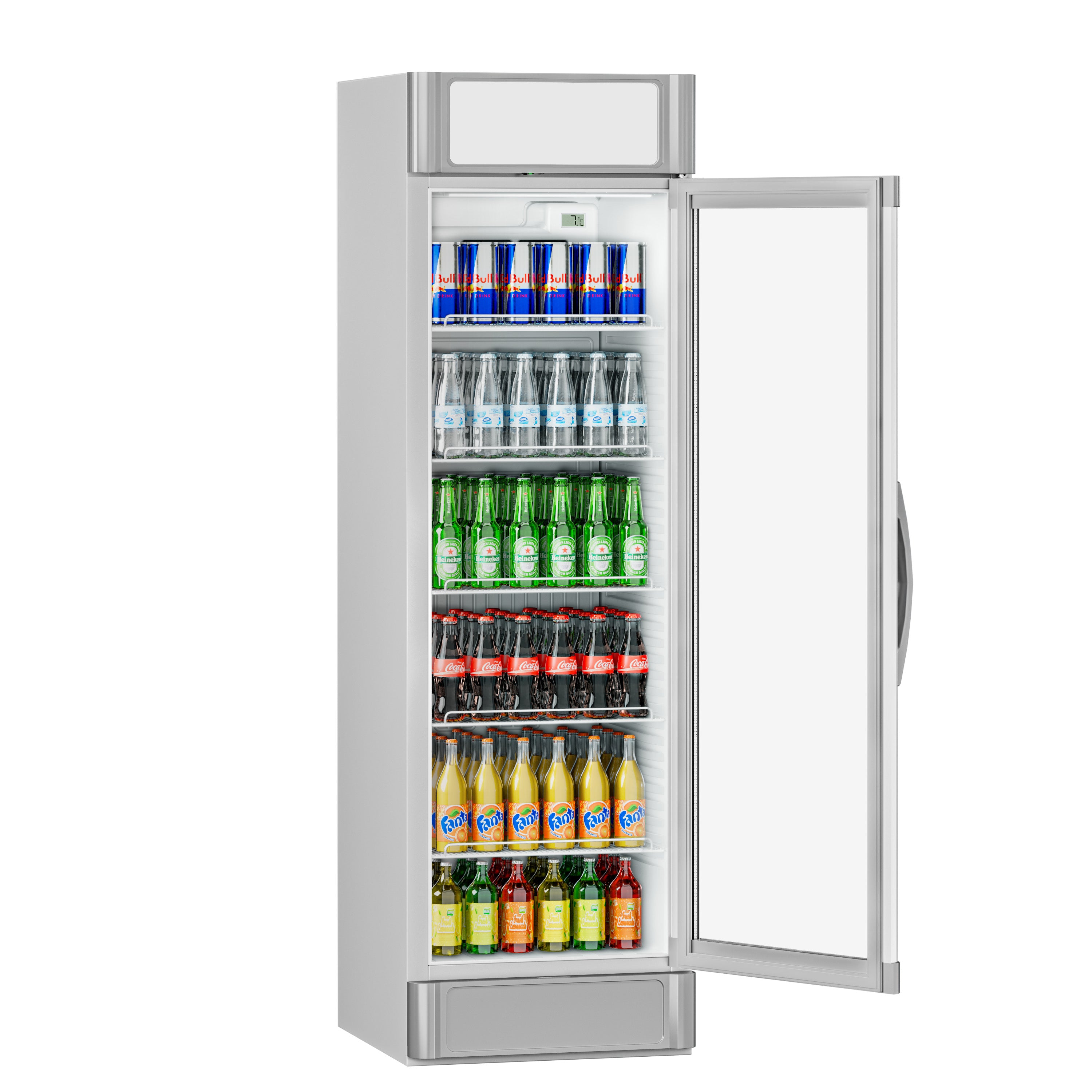 Beverage refrigerator - 347 liters (net volume) - WHITE/GRAY