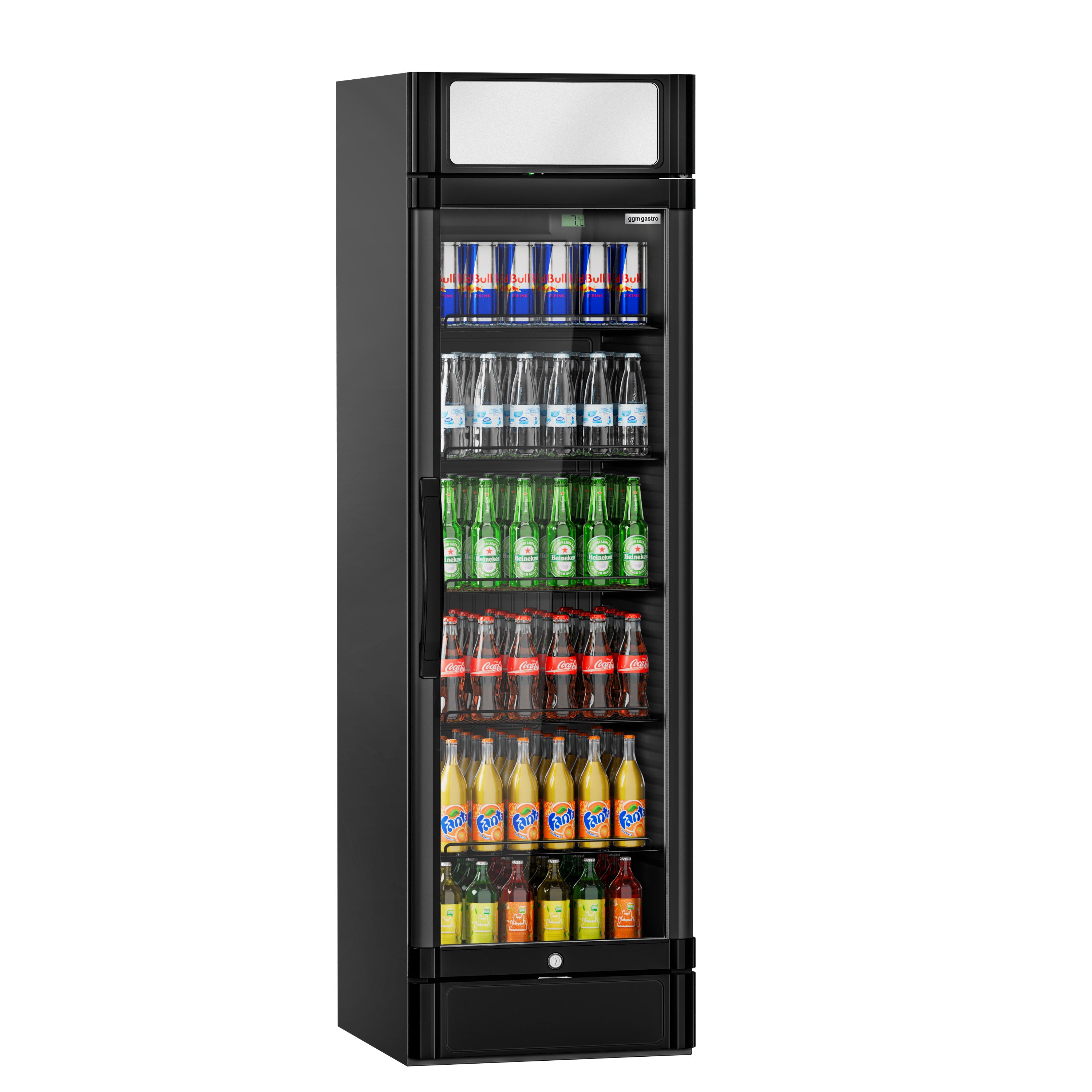 Хладилник за напитки - 347 литра (нетен обем) - ЧЕРЕН