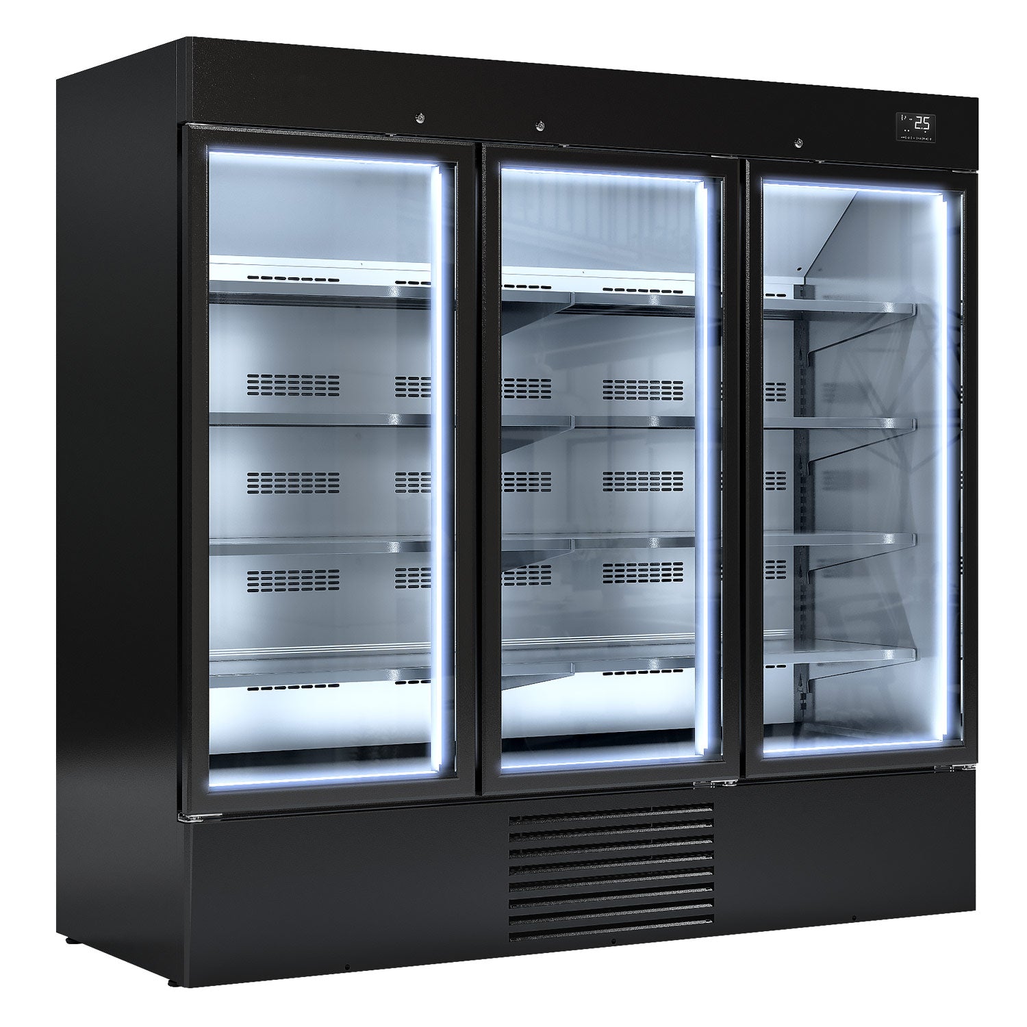 Beverage refrigerator - 2030 liters - black