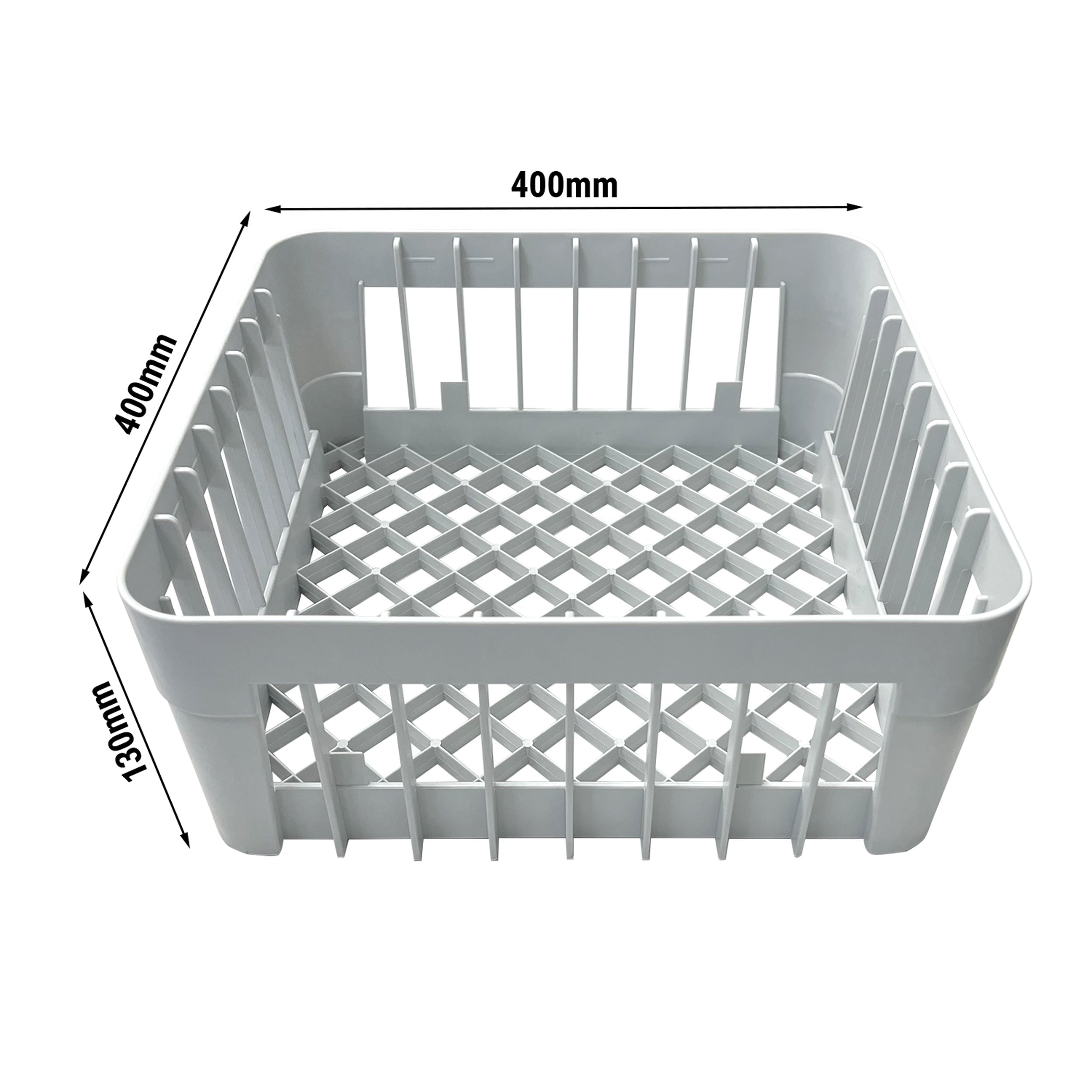 Basket for glass cups 400 x b400 x 130 mm