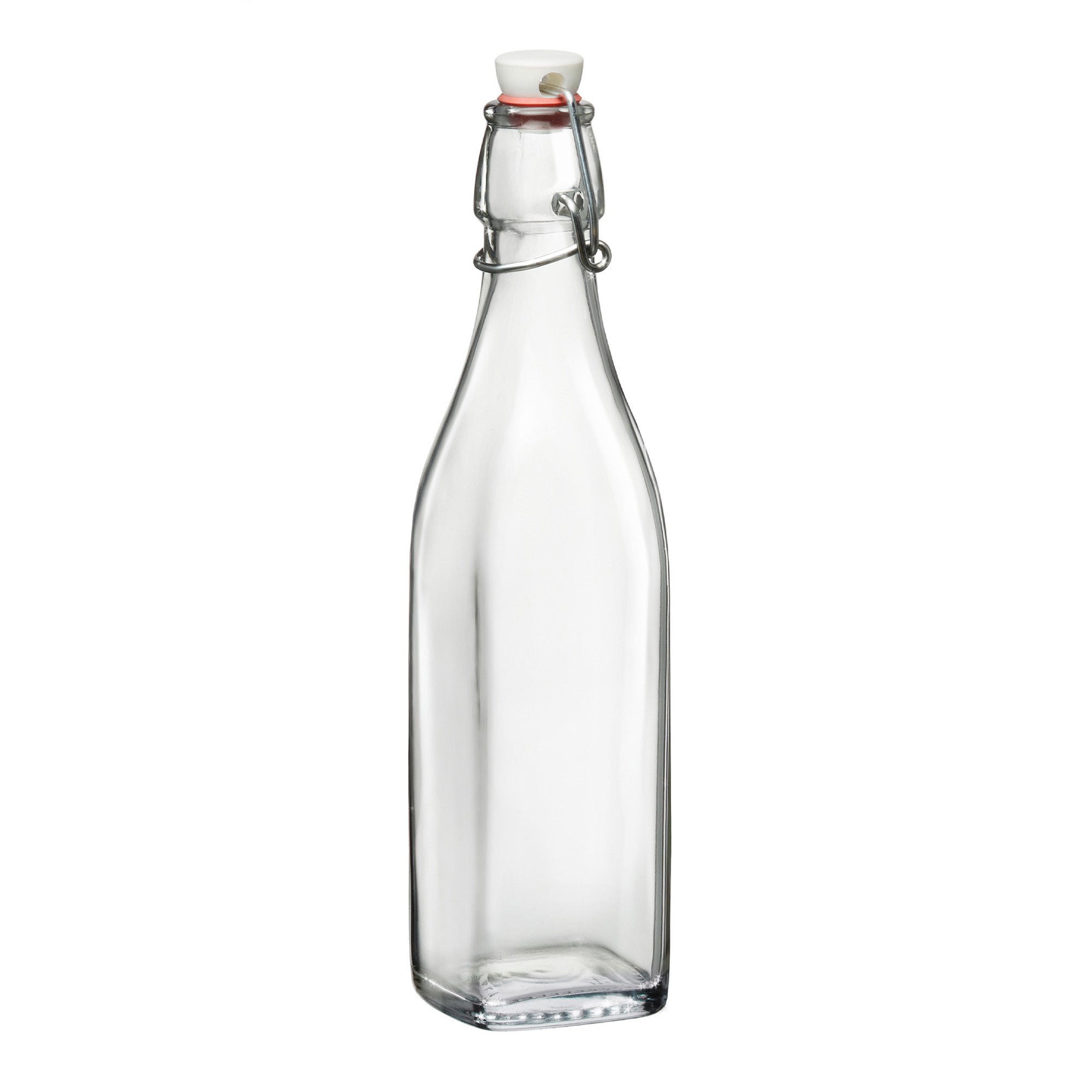 (1 piece) Glass bottle Bormioli Rocco - DUBLIN - with swing stopper - 1 l