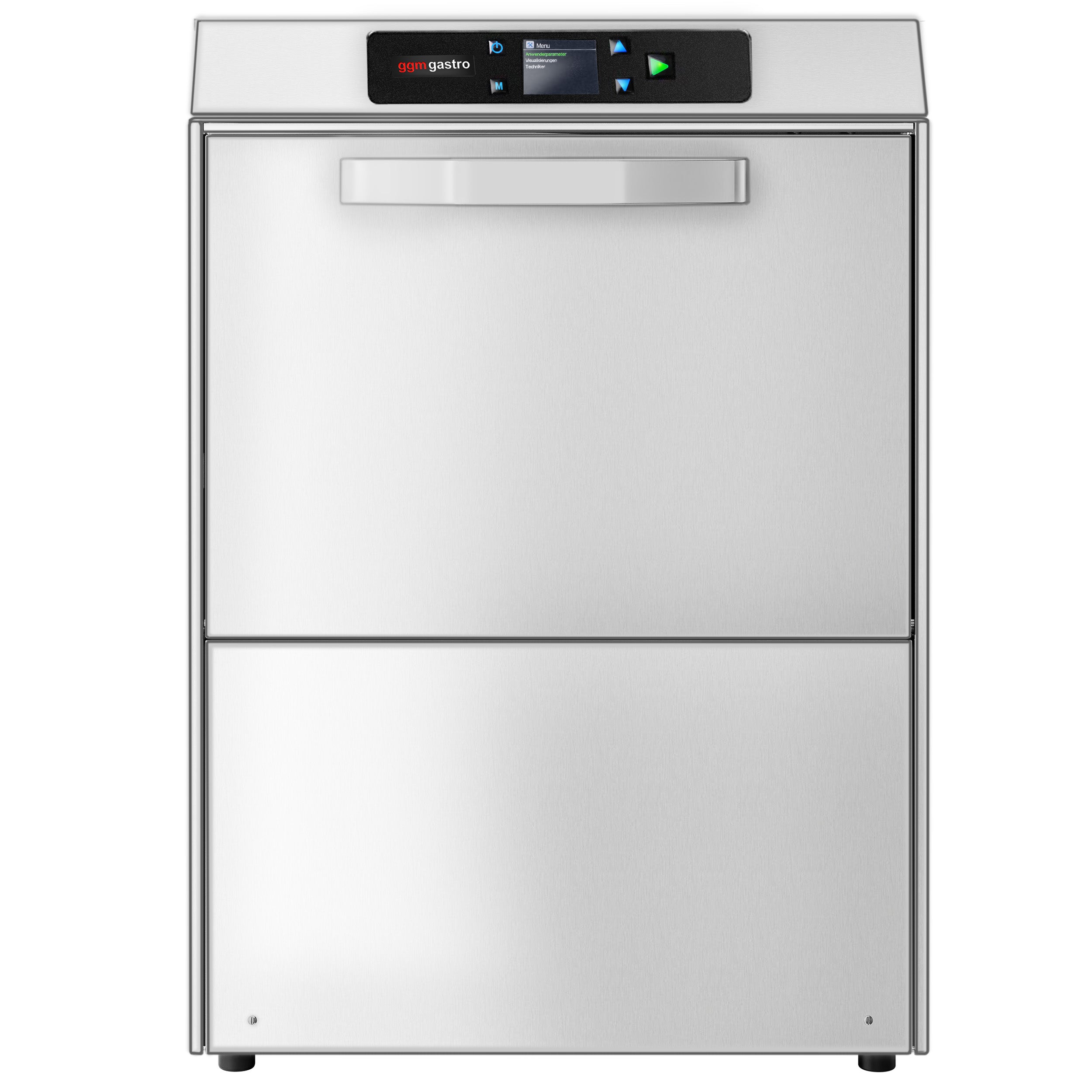 Glass washer PREMIUM 3.4 kW - with detergent drain and pump, rinse aid supply and Wi-Fi option (with two walls)