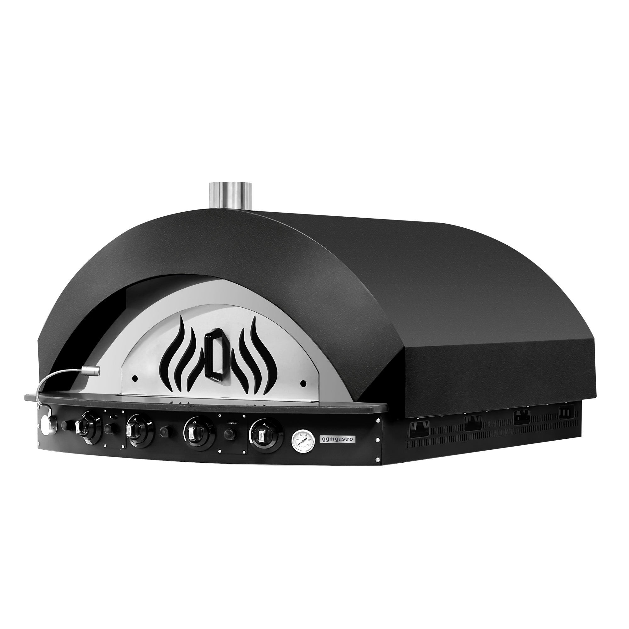 Gas pizza oven - Color Black