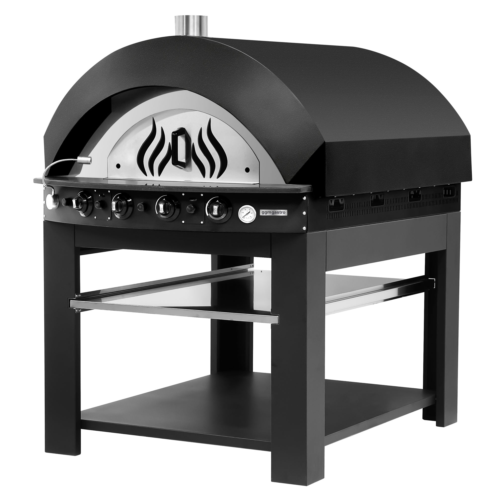 Gas pizza oven - Color Black