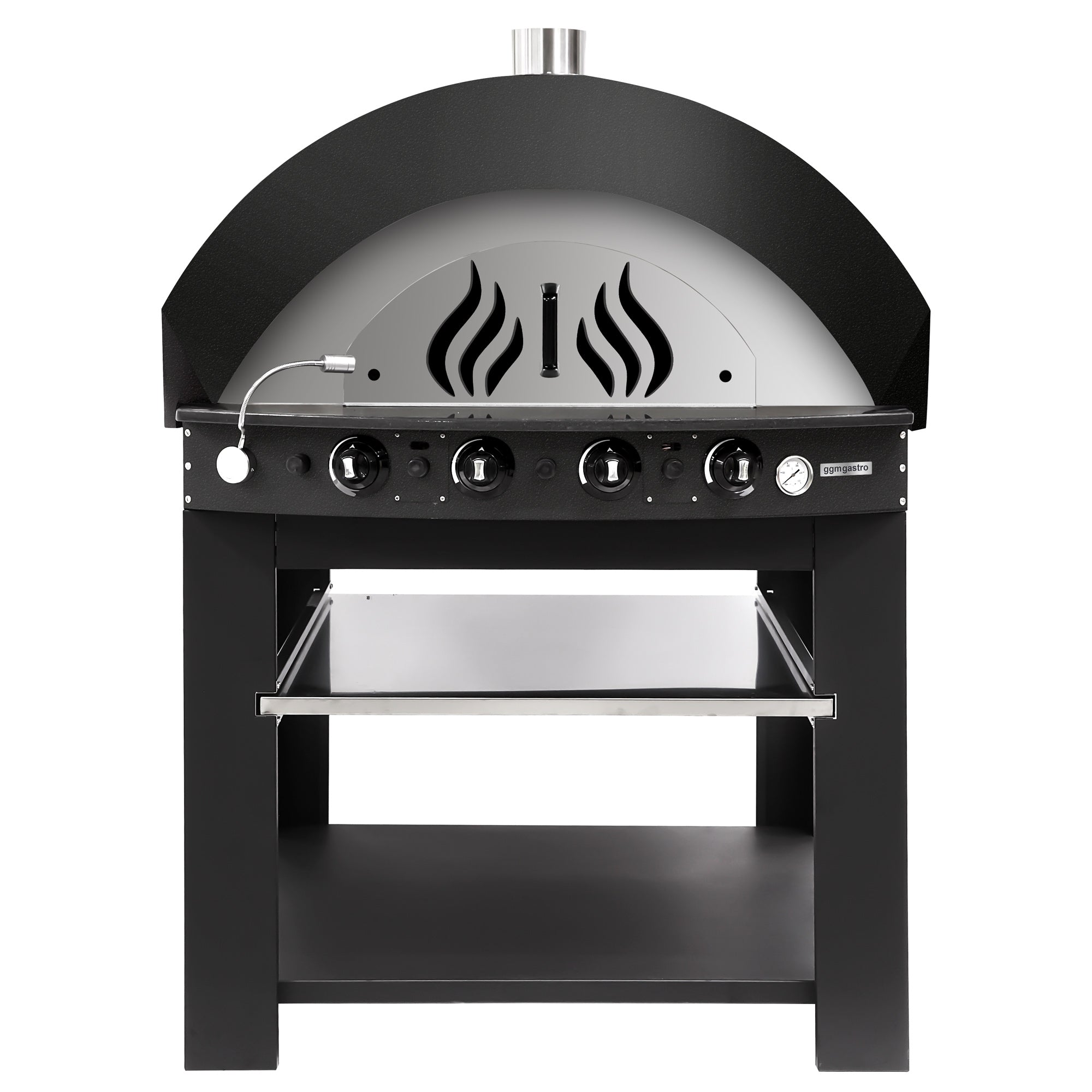 Gas pizza oven - Color Black