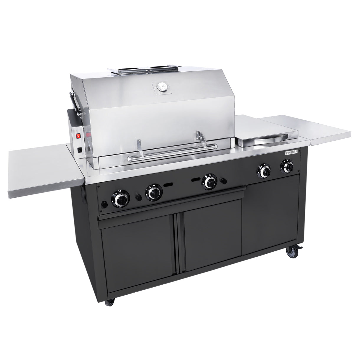 Grill Station - Professional BBQ Kitchen - Black