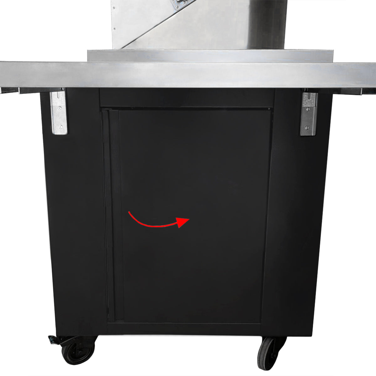 Grill Station - Professional BBQ Kitchen - Black