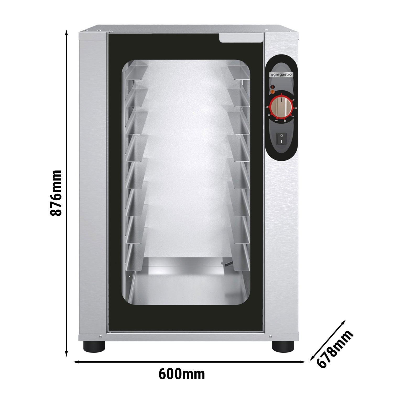 Convectomat - for 8x 460 x 330 mm (manual)