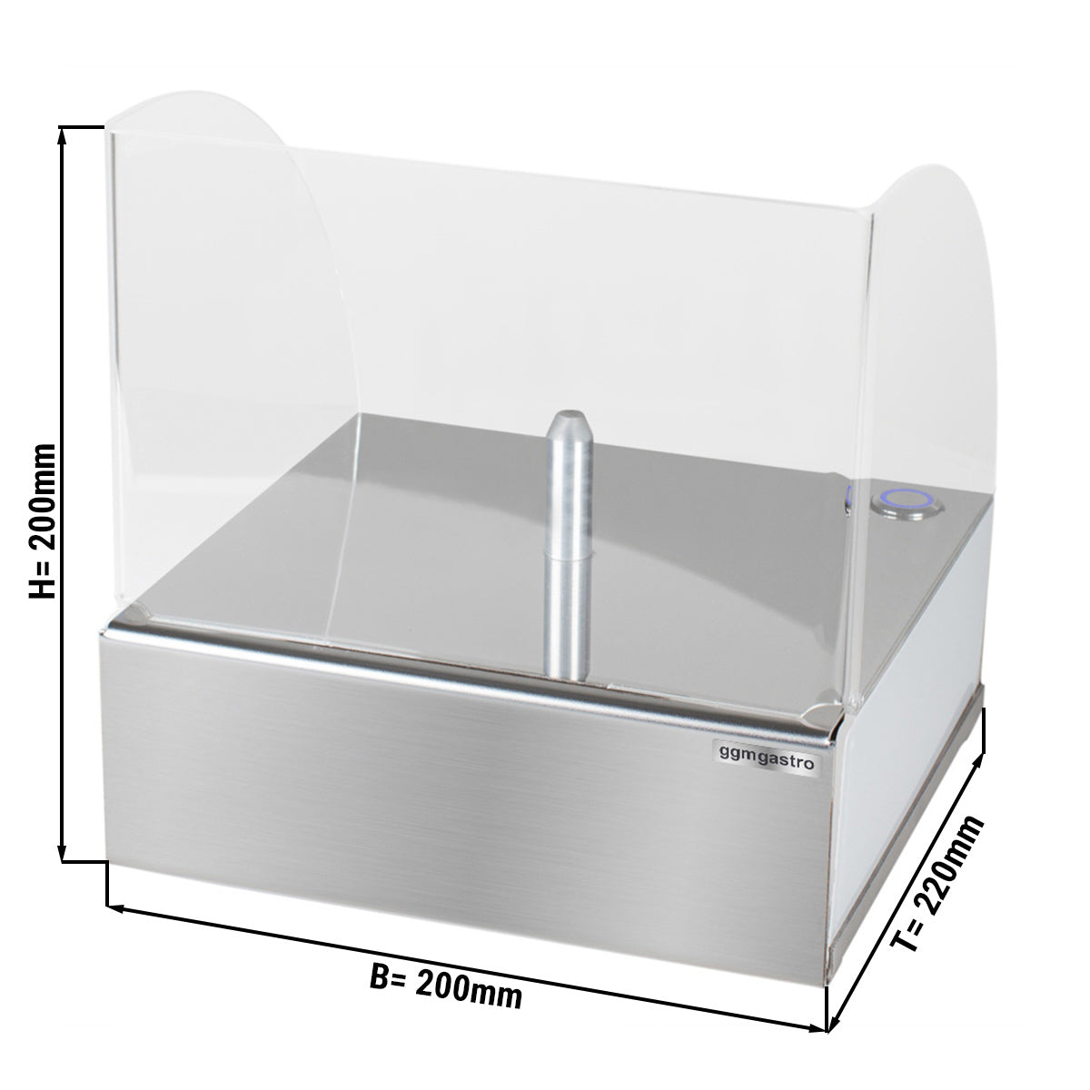 Glass freezer up to - 38 ° C - LED lighting