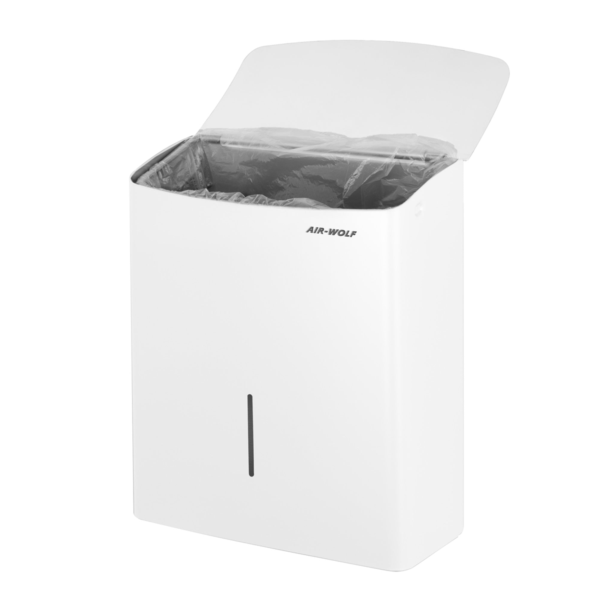 AIR -WOLF - Hygienic waste bin - 10 liters - for wall mounting