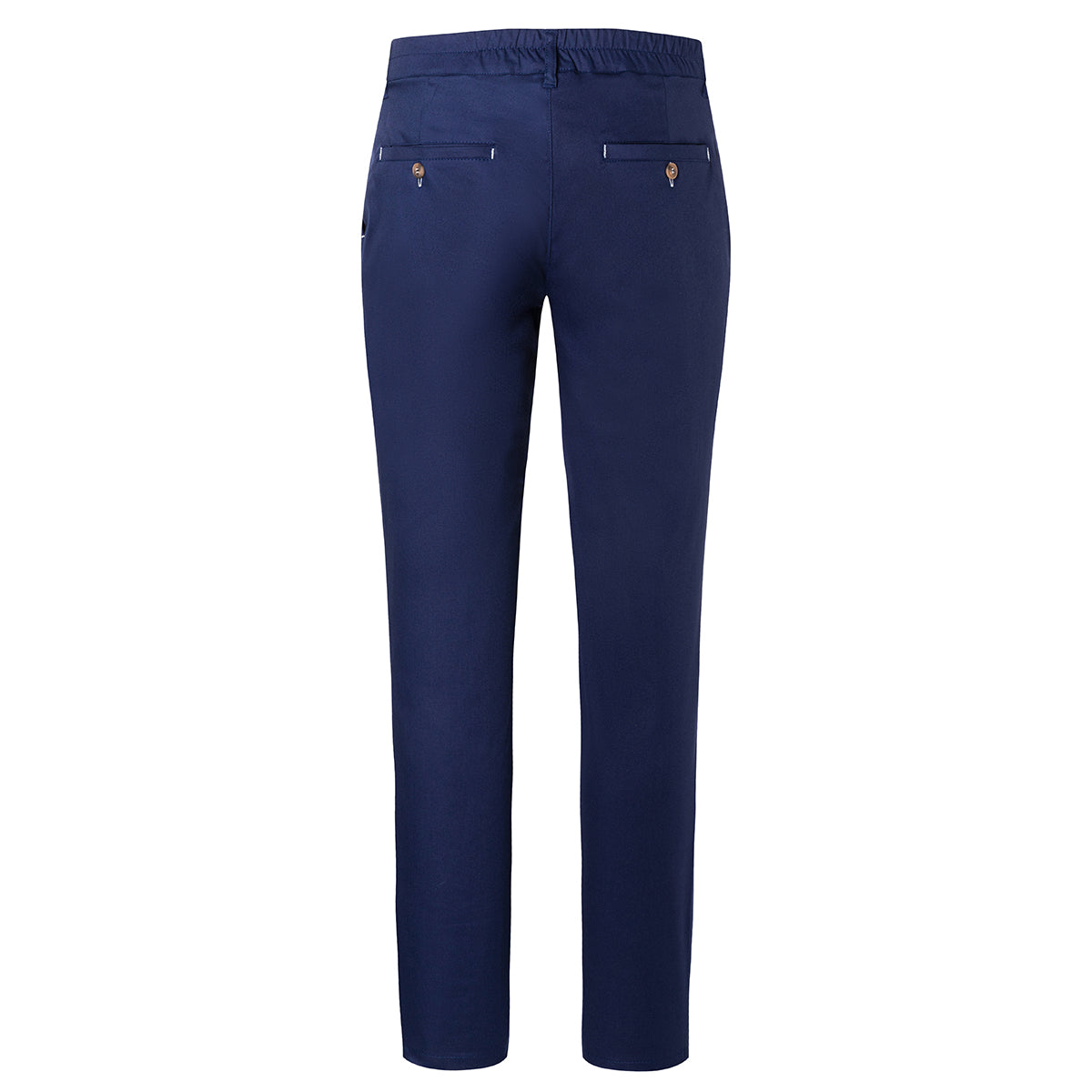 Karlowsky - Men's Modern Stretch Chinos - Navy Blue - Size: 46